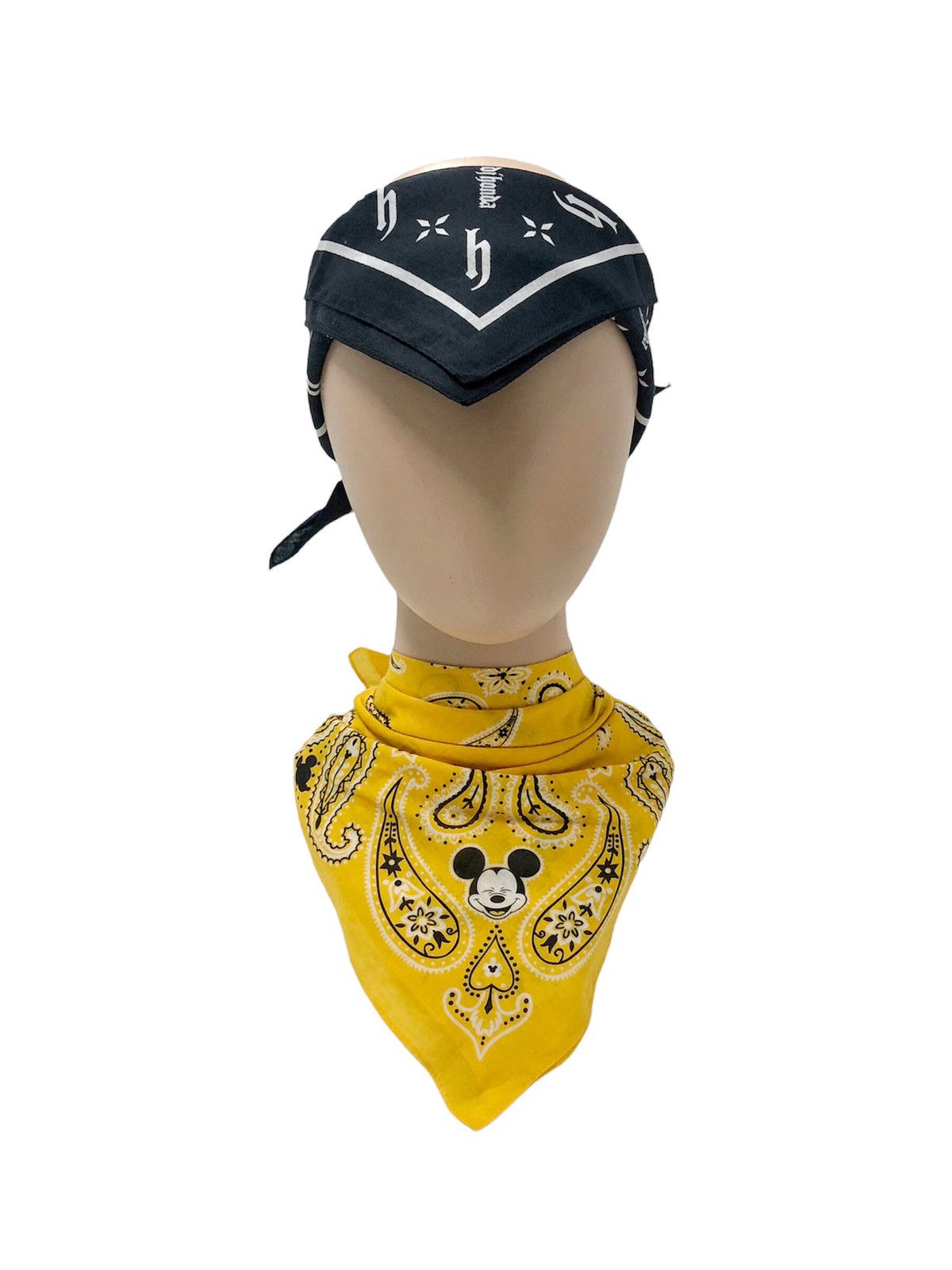 Designer × Hypebeast × Japanese Brand 00's DJ Honda overprinted Handkerchief bandana Size ONE SIZE - 7 Thumbnail
