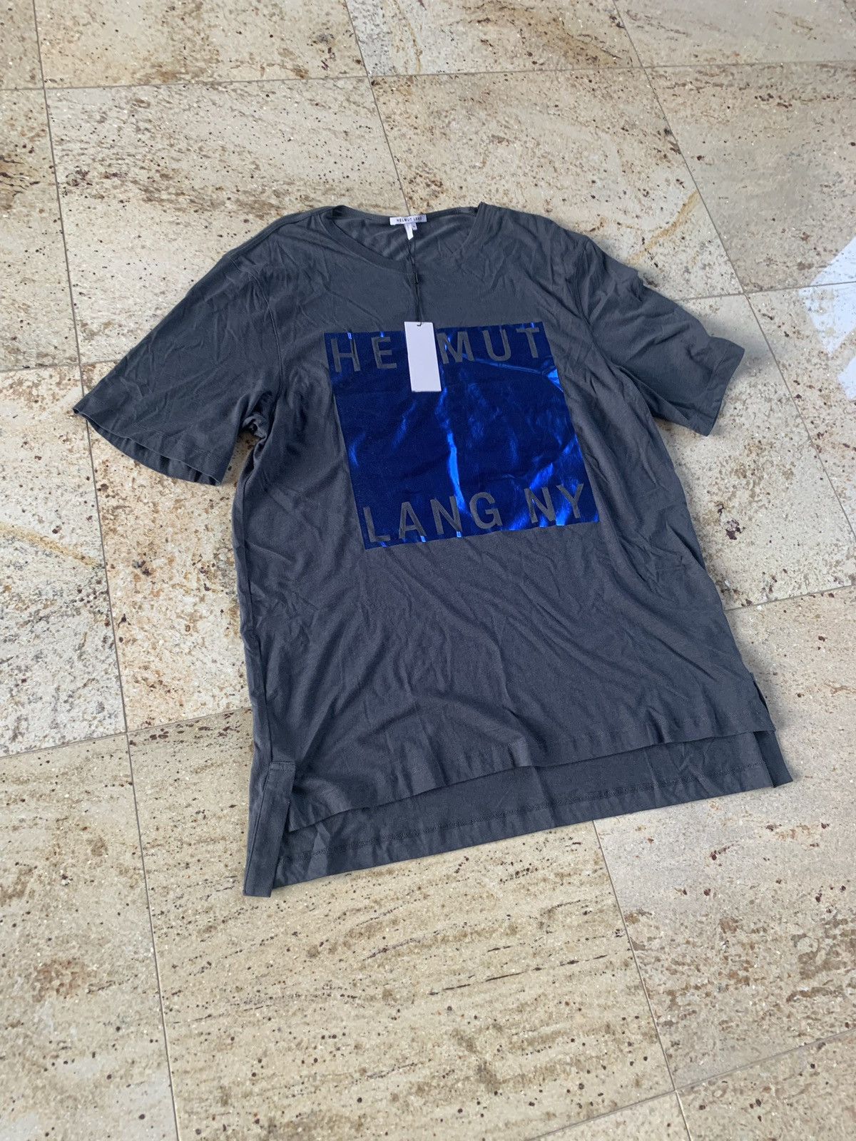 Helmut Lang Box Fit Film Logo T Shirt Size US XL / EU 56 / 4 - 4 Thumbnail
