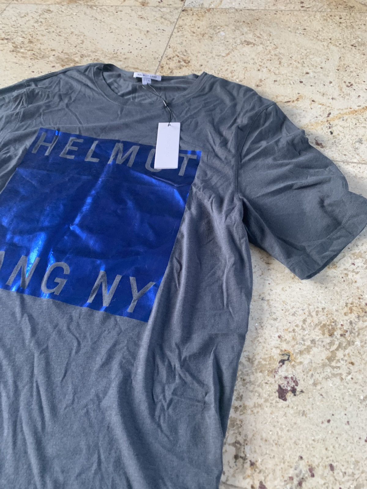 Helmut Lang Box Fit Film Logo T Shirt Size US XL / EU 56 / 4 - 10 Thumbnail