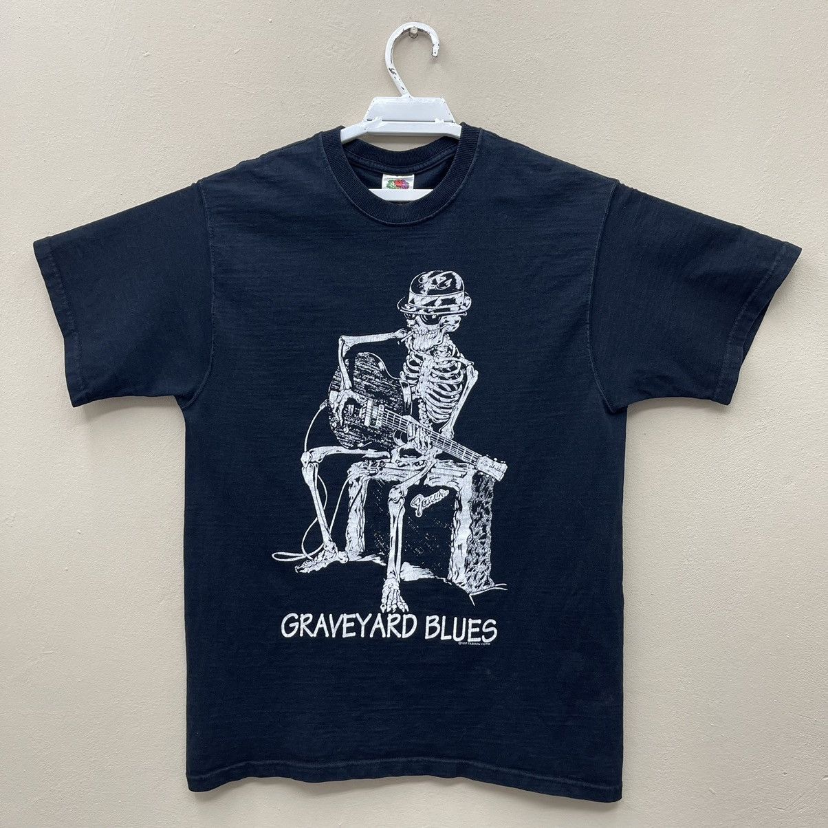 Band Tees × Vintage Vintage 90s Fashion Victim Graveyard Blues Size US M / EU 48-50 / 2 - 1 Thumbnail