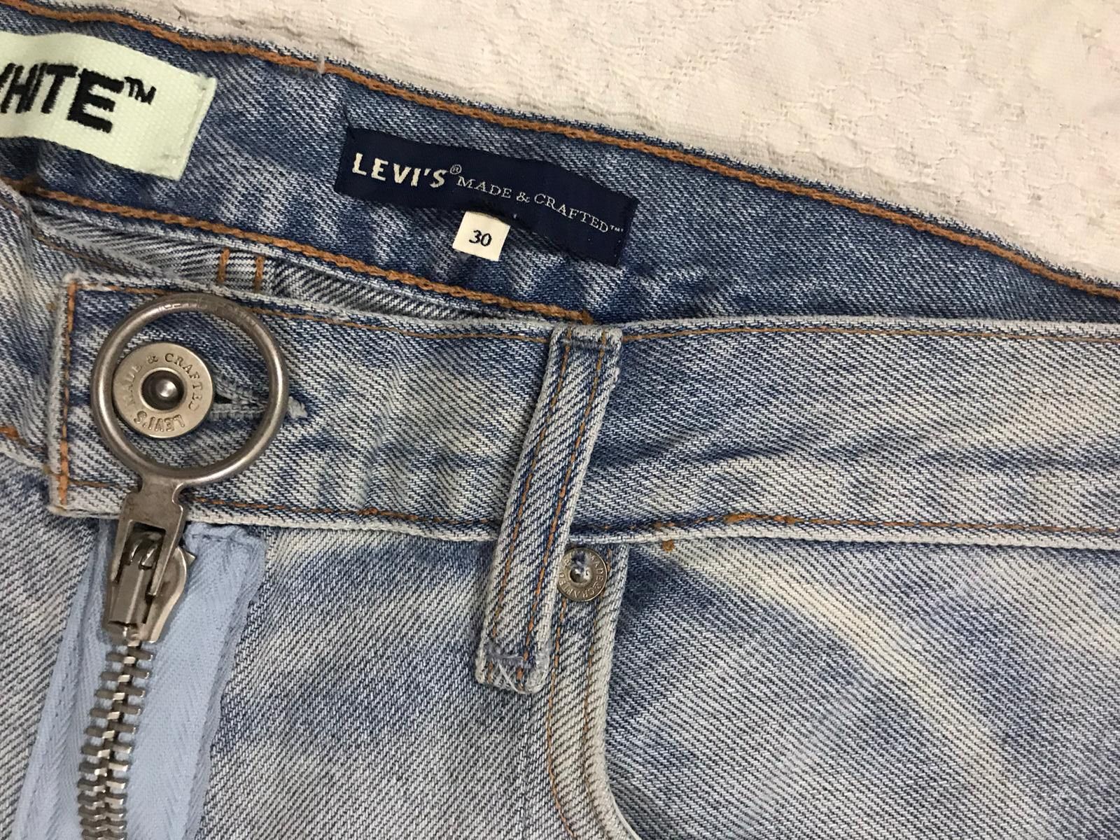Levi's Made & Crafted × Off-White Denim Jean Size 30" / US 8 / IT 44 - 2 Thumbnail