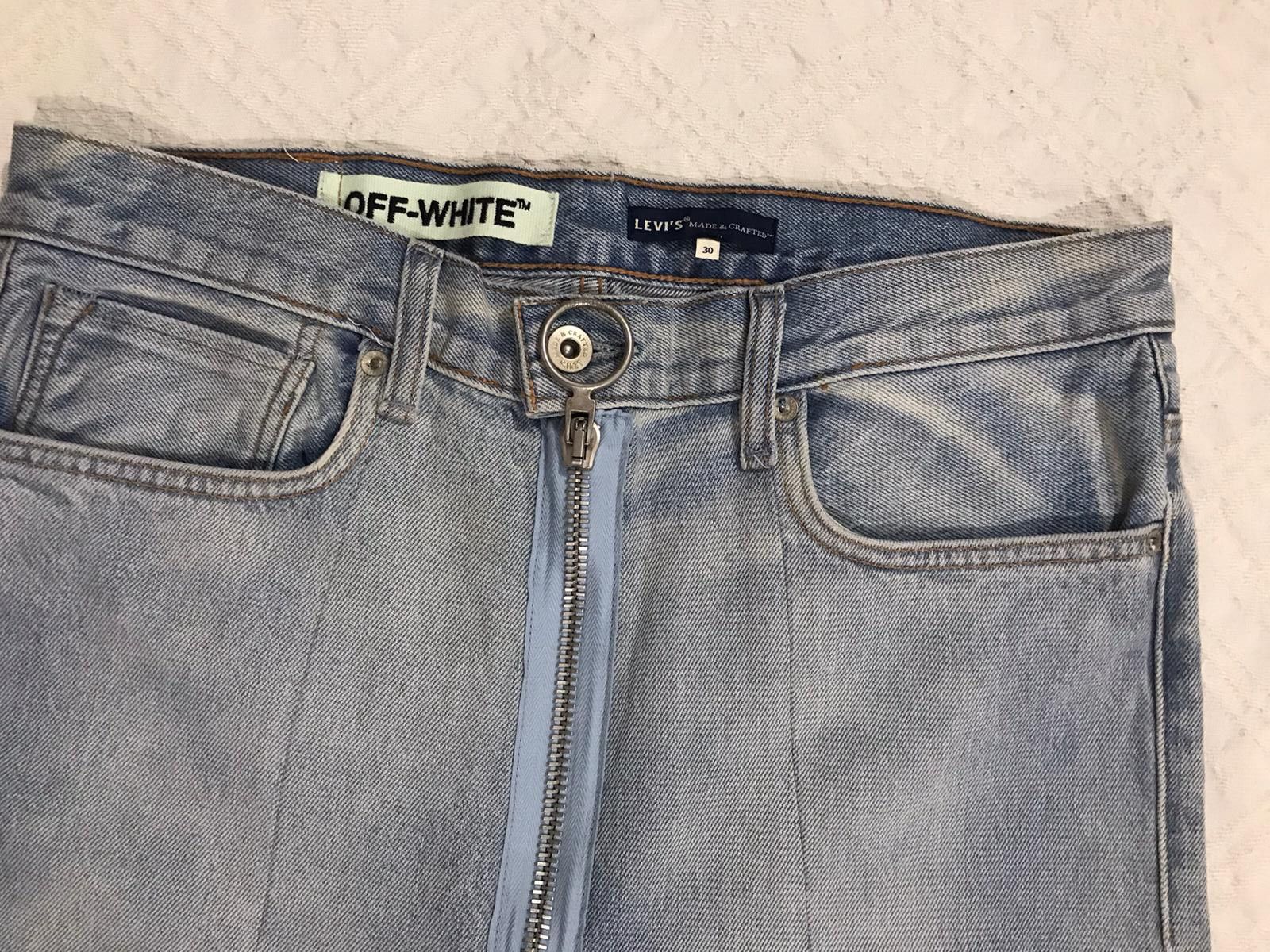 Levi's Made & Crafted × Off-White Denim Jean Size 30" / US 8 / IT 44 - 3 Thumbnail
