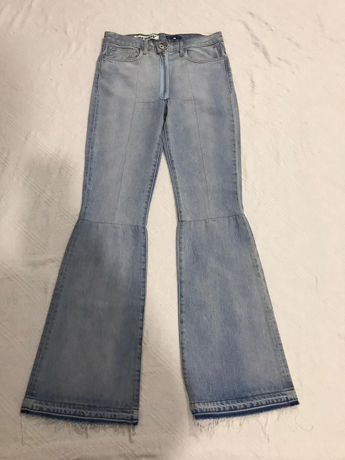 image of Levis Made Crafted x Off White Denim Jean in Blue, Women's (Size 30)