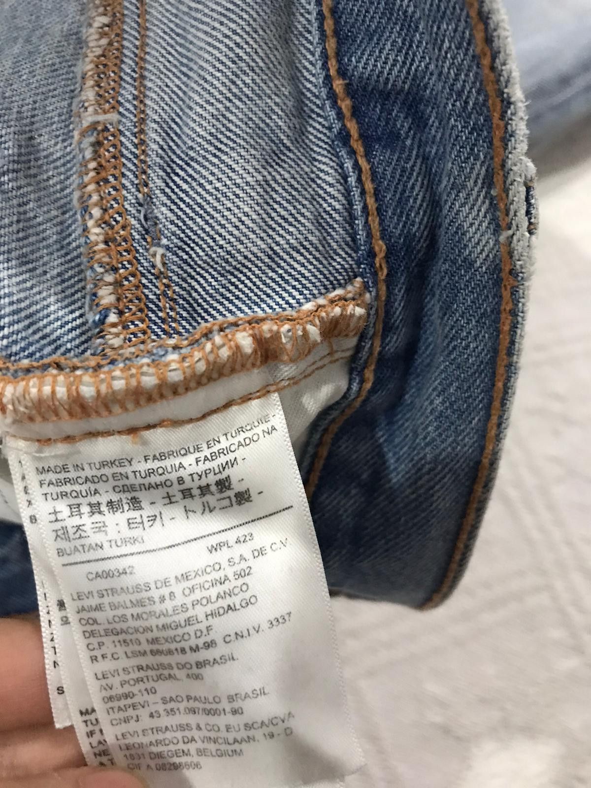 Levi's Made & Crafted × Off-White Denim Jean Size 30" / US 8 / IT 44 - 4 Thumbnail