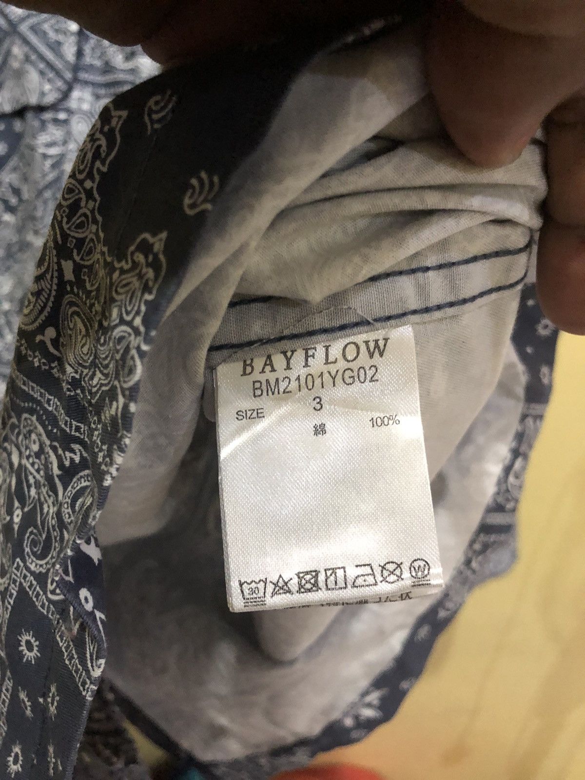 Japanese Brand Bayflow Santa Monica shirt like Kapital pattern Size US XL / EU 56 / 4 - 7 Thumbnail