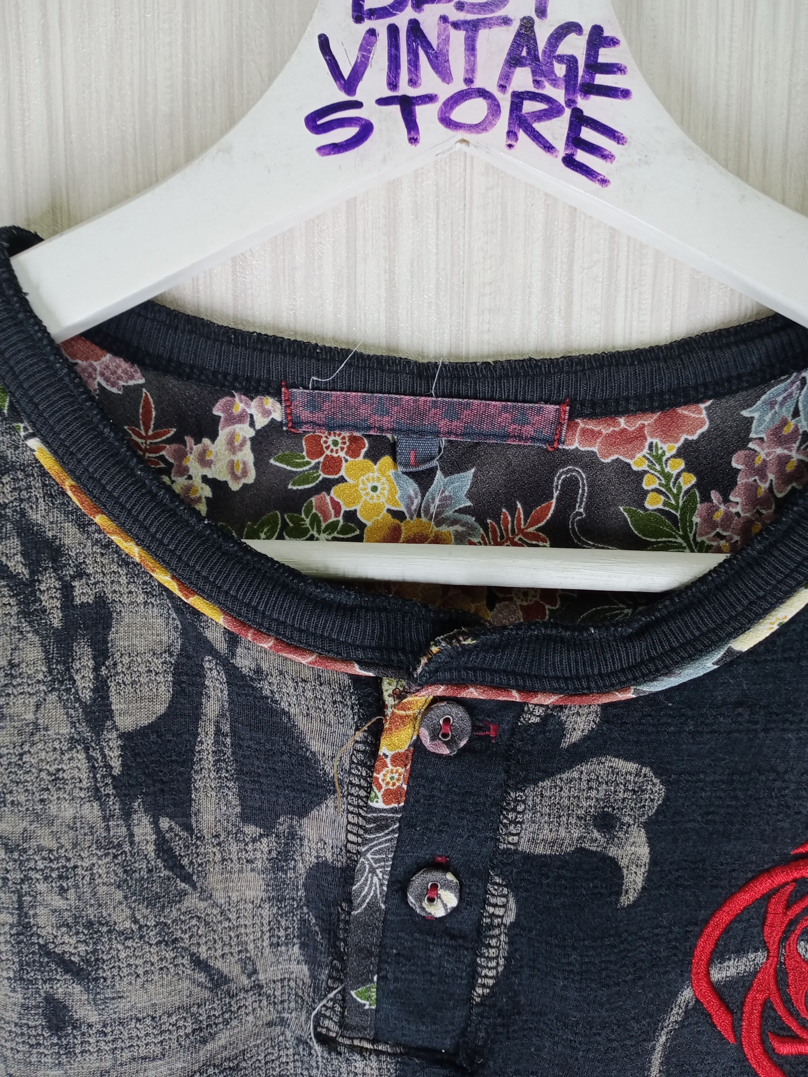 Japanese Brand Japanese Brand Sukajan Tshirt Overprint Design Size US M / EU 48-50 / 2 - 4 Thumbnail