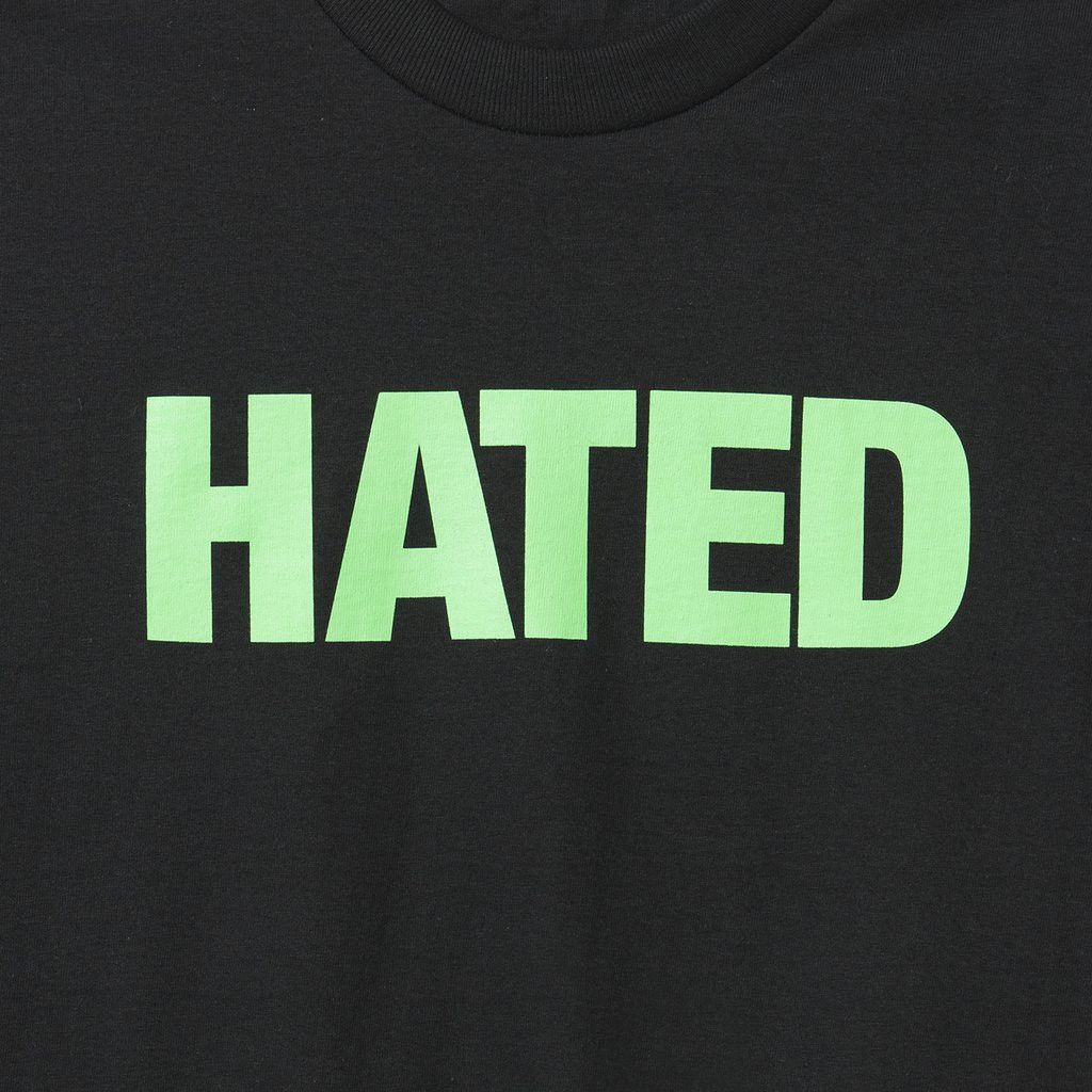 Anti Social Social Club DS ASSC Green Logo Hated Black Tee BAPE KITH KAWS VLONE Size US M / EU 48-50 / 2 - 5 Thumbnail