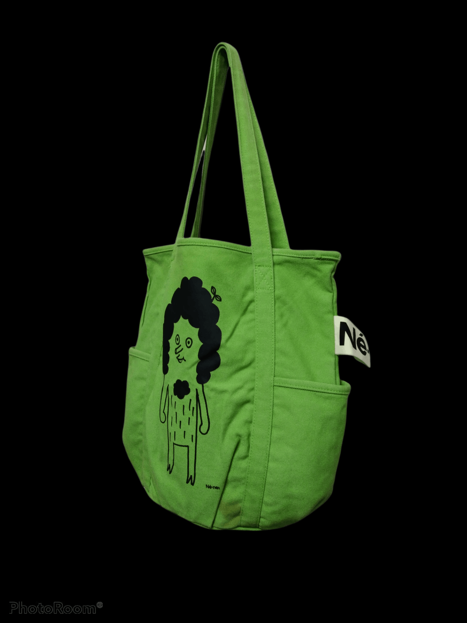 Designer × Issey Miyake FLOURESCENT GREEN TOTE BAG DESIGNER BY ISSEY MAYAKI N'E-NET Size ONE SIZE - 3 Thumbnail