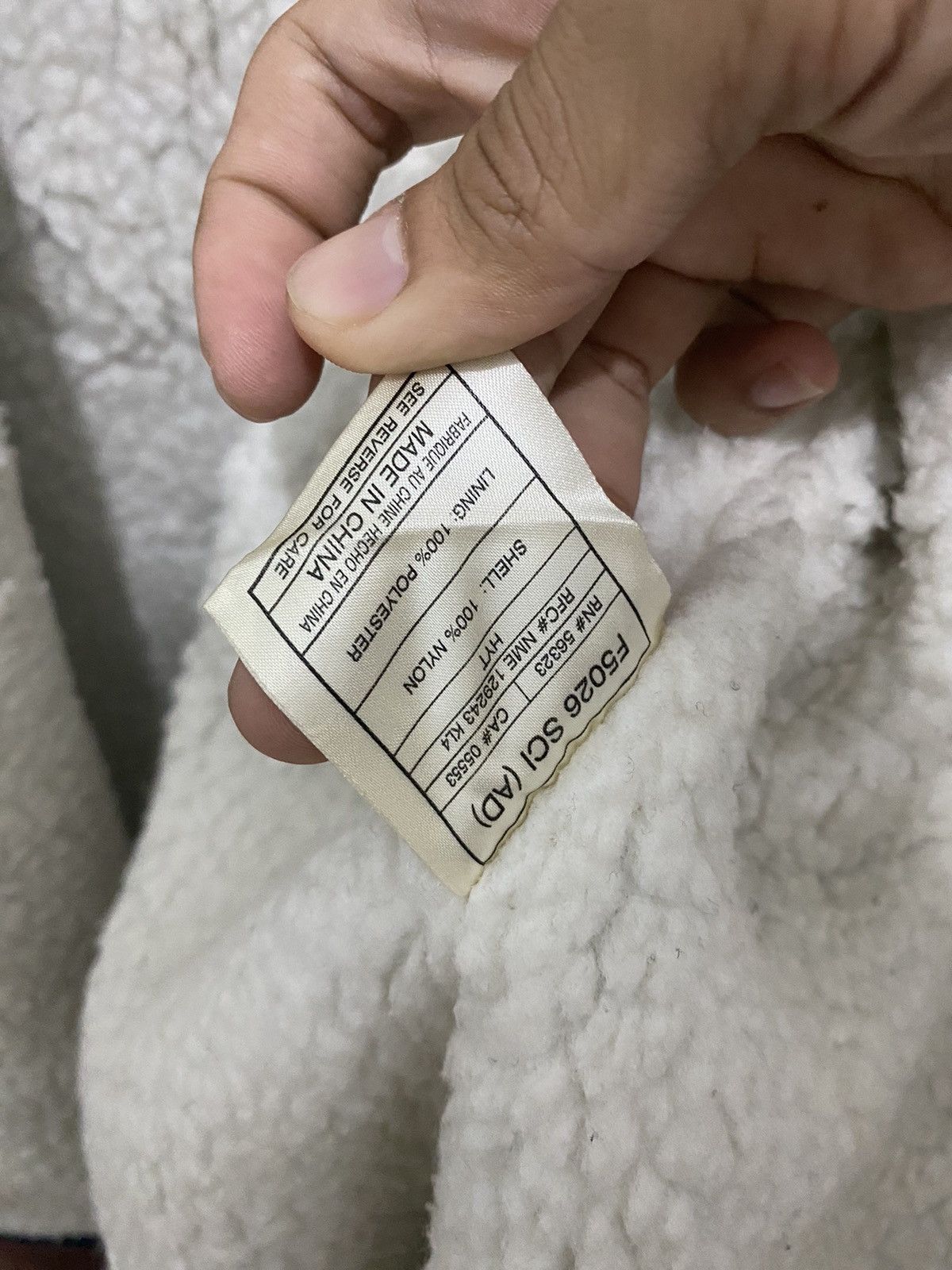 Nike × Vintage Vintage 90s Nike Big Logo Inner Fleece Long Coat Size US M / EU 48-50 / 2 - 12 Thumbnail