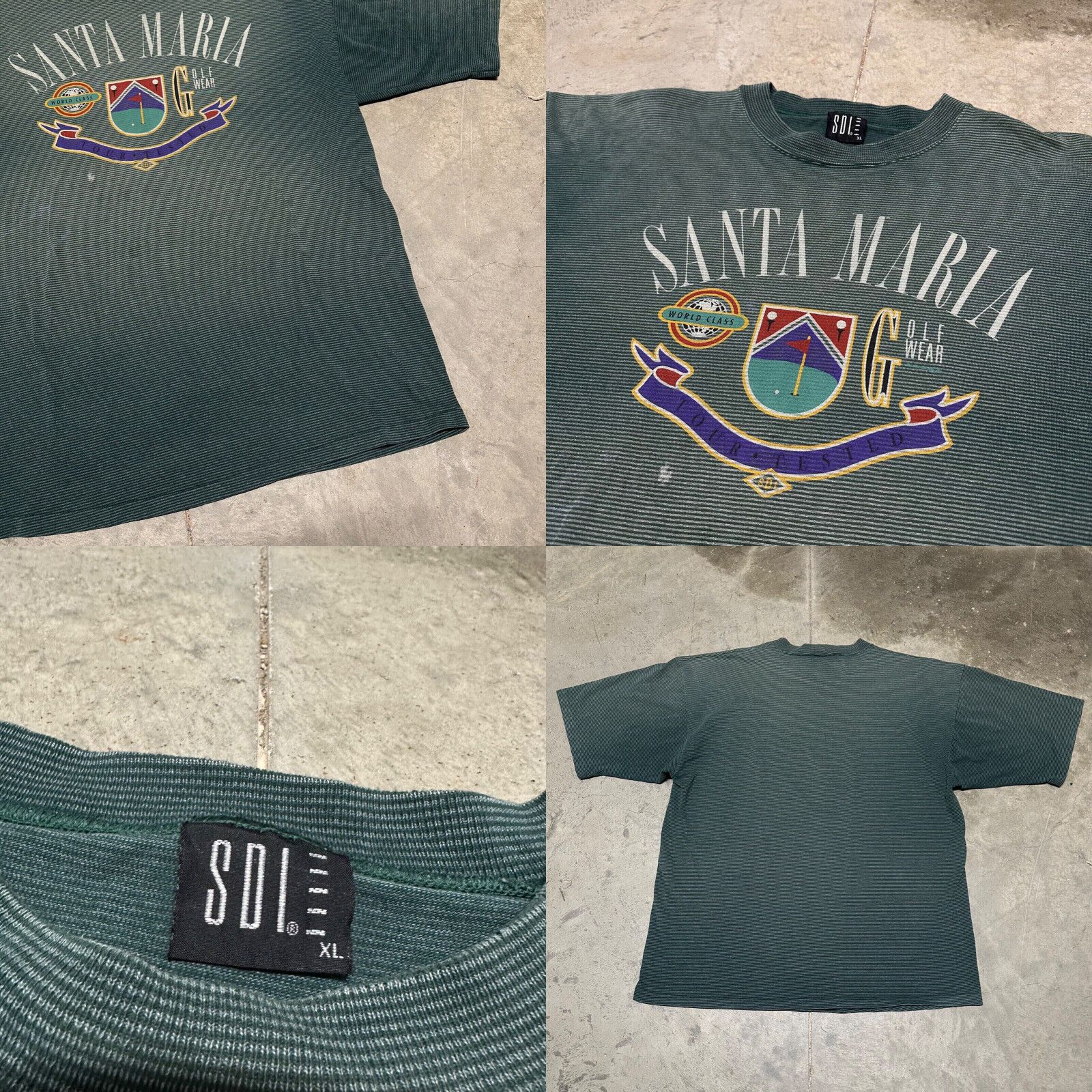 Vintage Santa Maria Golf Club Shirt Golf Course Pro Shop Size US XL / EU 56 / 4 - 4 Thumbnail
