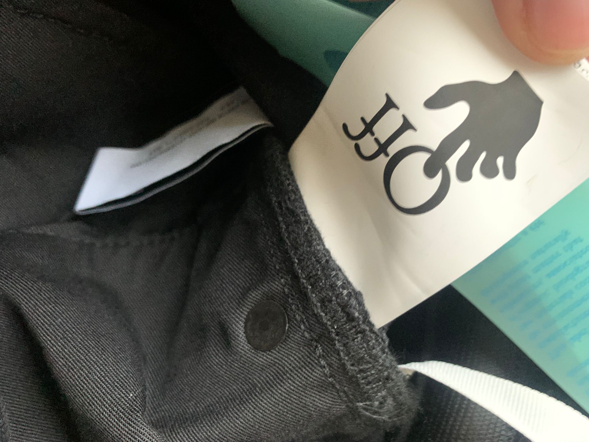 Off-White Slim Low Crotch Denim Size US 33 - 10 Thumbnail