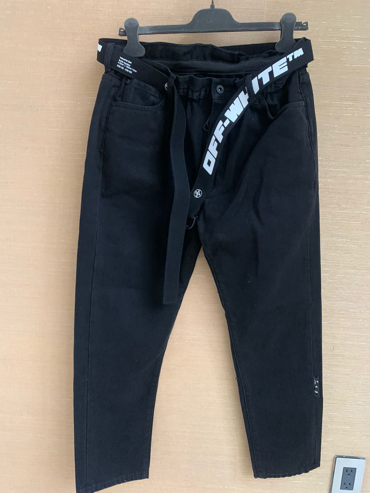 Off-White Slim Low Crotch Denim Size US 33 - 3 Thumbnail