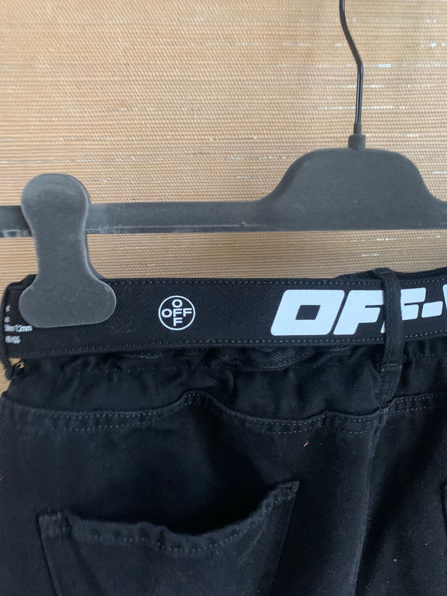 Off-White Slim Low Crotch Denim Size US 33 - 11 Thumbnail