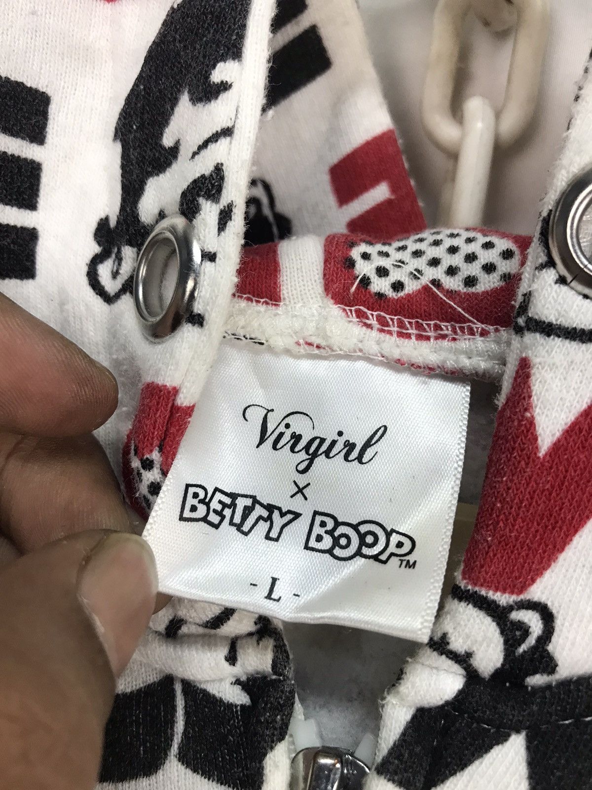 Cartoon Network × Japanese Brand Virgirl x Betty boop fullprint hoodie pullover Size M / US 6-8 / IT 42-44 - 3 Thumbnail