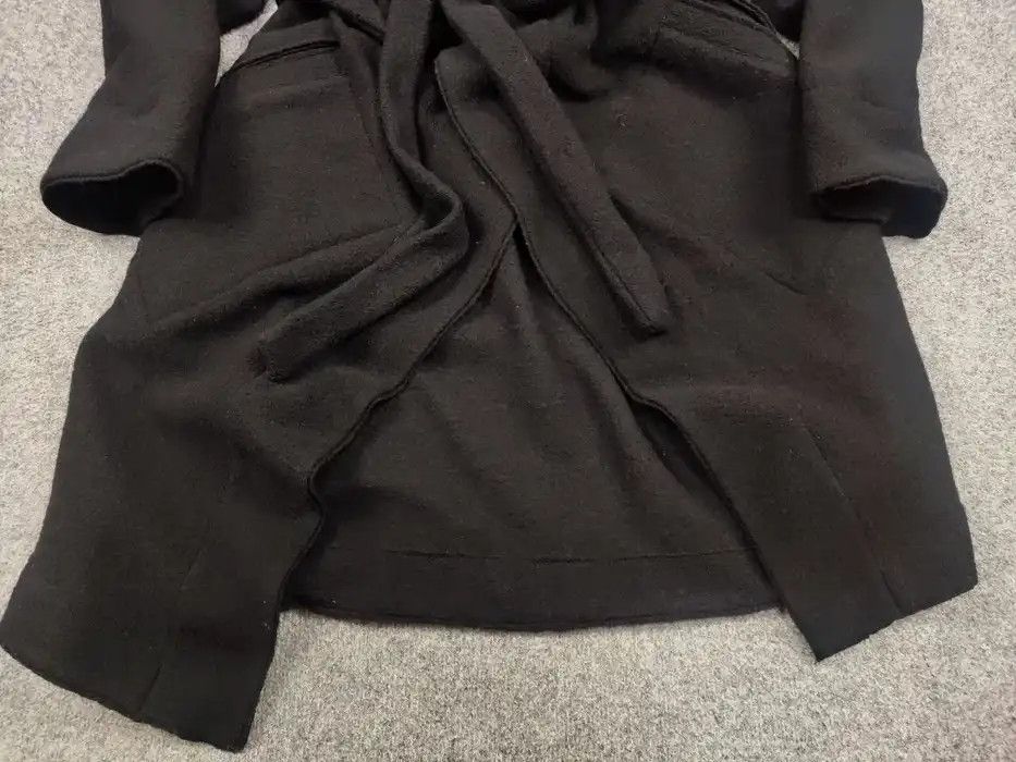 Lost & Found Ria Dunn Lost & Found Ria Dunn Coat Black Wool asymmetric Jacket Size M / US 6-8 / IT 42-44 - 7 Thumbnail
