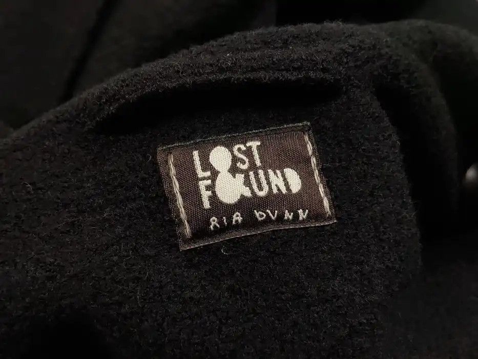 Lost & Found Ria Dunn Lost & Found Ria Dunn Coat Black Wool asymmetric Jacket Size M / US 6-8 / IT 42-44 - 9 Thumbnail