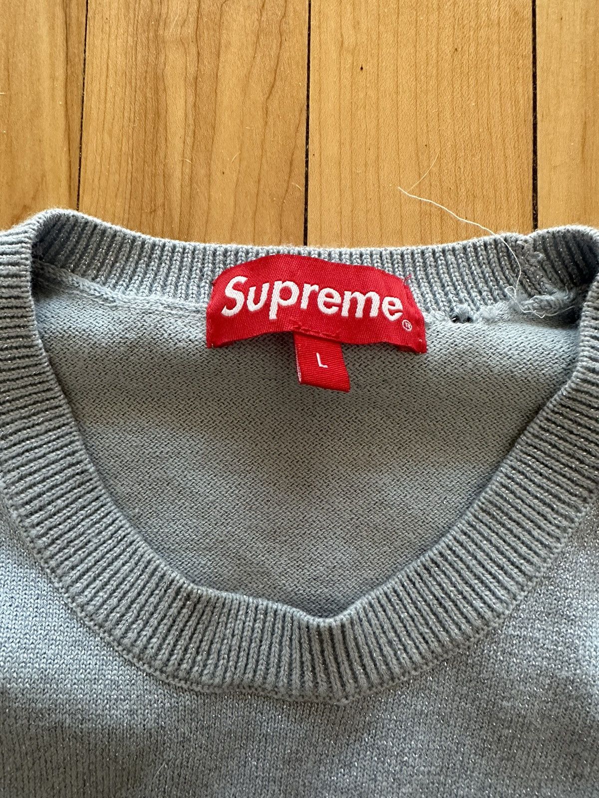 Supreme Supreme ss23 glitter sweater Size US L / EU 52-54 / 3 - 3 Thumbnail
