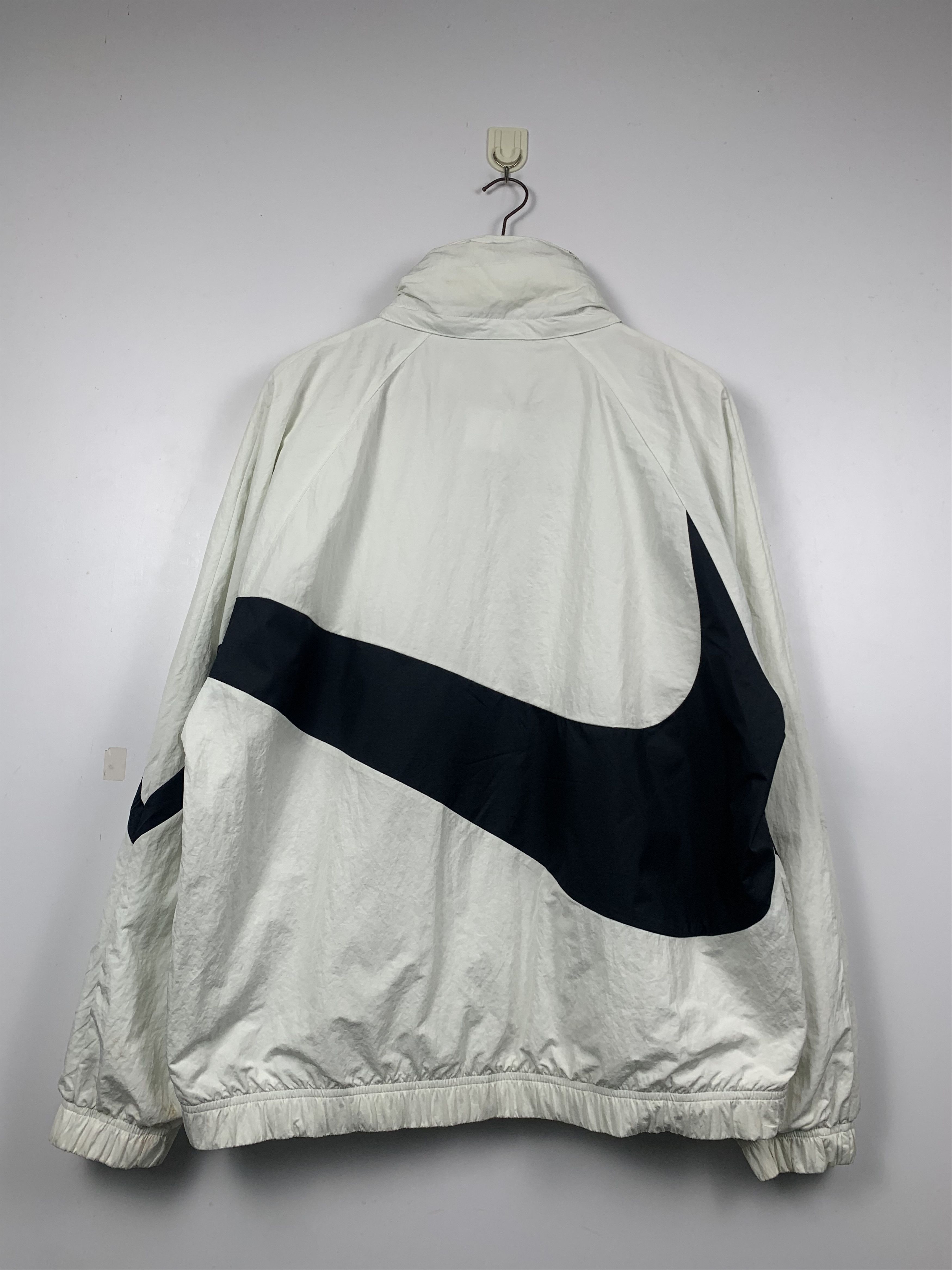 Nike × Vintage Vintage Nike Big Swoosh Jacket Size US L / EU 52-54 / 3 - 2 Thumbnail