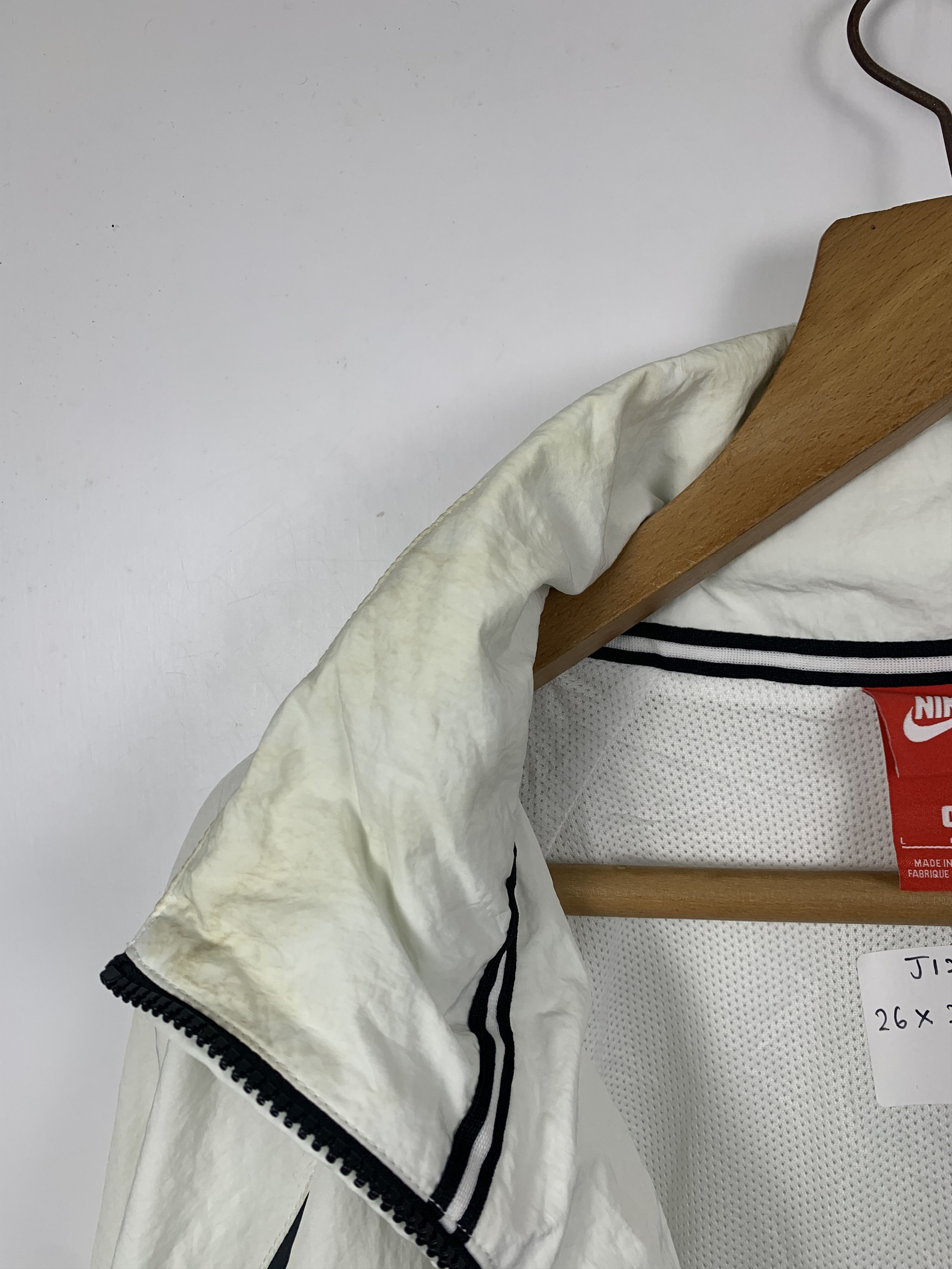 Nike × Vintage Vintage Nike Big Swoosh Jacket Size US L / EU 52-54 / 3 - 8 Thumbnail