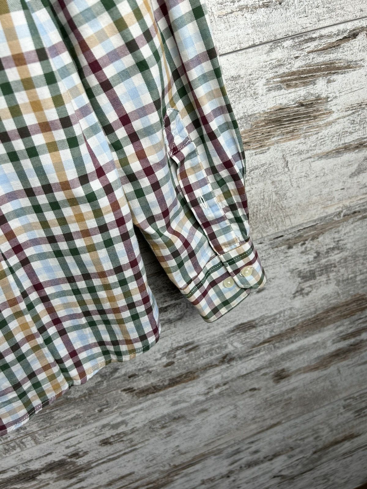 Barbour × Vintage Mens Vintage BARBOUR MENS LONG SLEEVE SHIRT button up tee Size US M / EU 48-50 / 2 - 13 Thumbnail