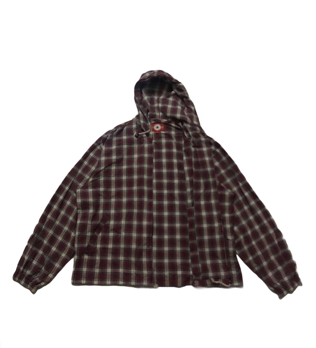 Converse × Vintage 🔥Converse Zipper Light Jacket With Hoodies Size US L / EU 52-54 / 3 - 3 Thumbnail