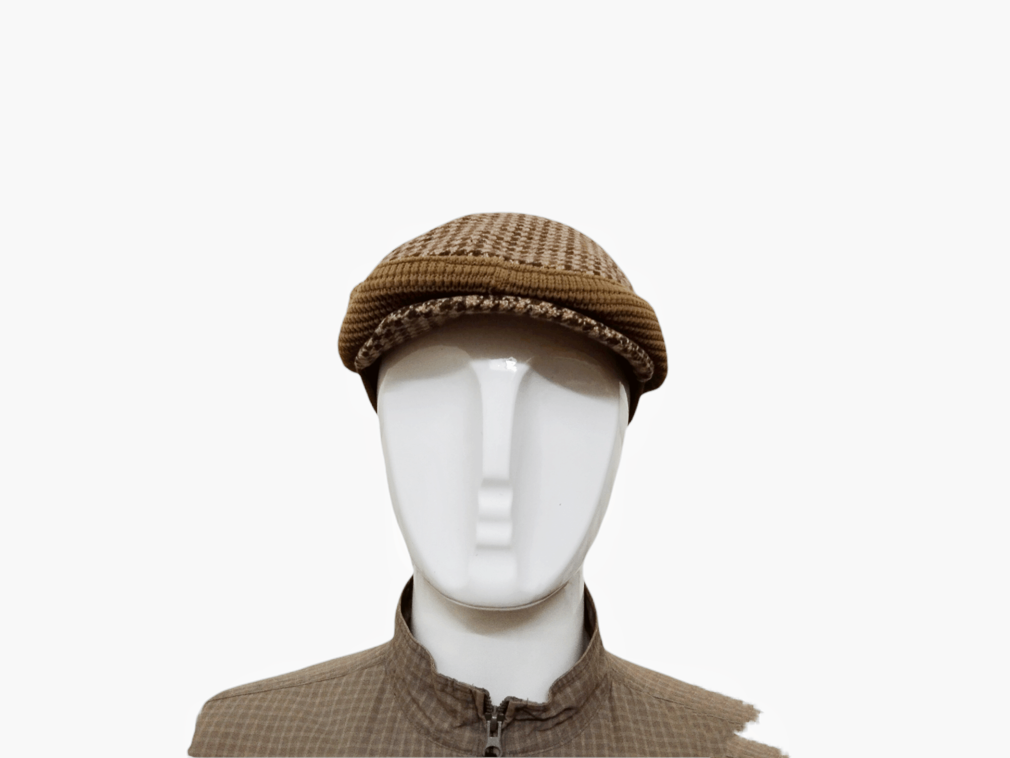 Vintage × Woolrich Woolen Mills RARE DESIGN THE EDINBURG WOOLLEN MILL 2 WAY HAT Size ONE SIZE - 6 Thumbnail