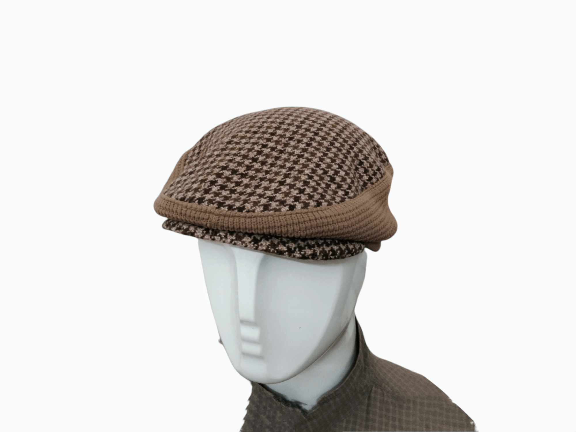 Vintage × Woolrich Woolen Mills RARE DESIGN THE EDINBURG WOOLLEN MILL 2 WAY HAT Size ONE SIZE - 5 Thumbnail
