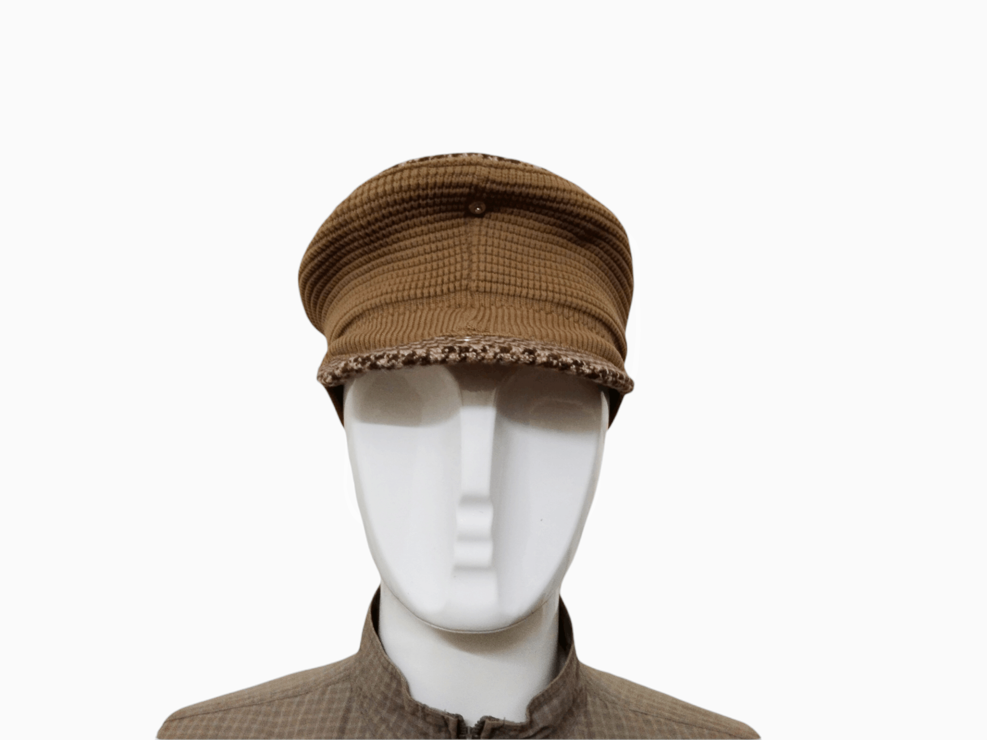 Vintage × Woolrich Woolen Mills RARE DESIGN THE EDINBURG WOOLLEN MILL 2 WAY HAT Size ONE SIZE - 7 Thumbnail