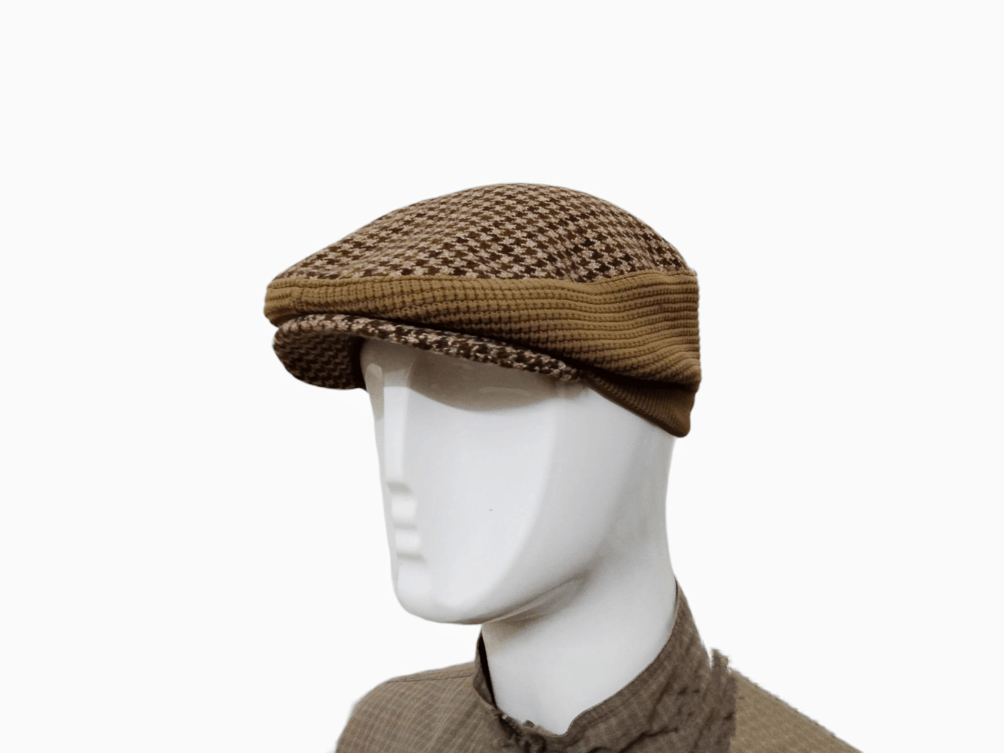 Vintage × Woolrich Woolen Mills RARE DESIGN THE EDINBURG WOOLLEN MILL 2 WAY HAT Size ONE SIZE - 3 Thumbnail