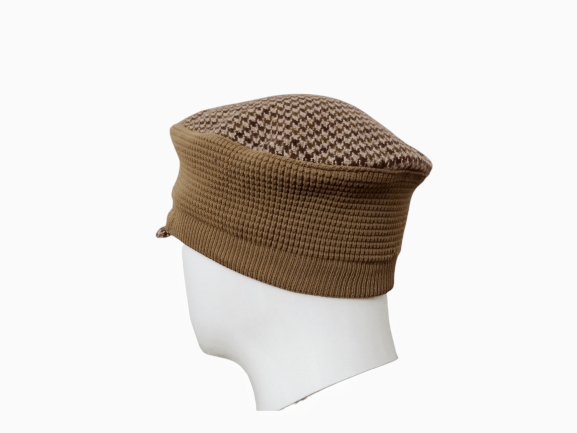 Vintage × Woolrich Woolen Mills RARE DESIGN THE EDINBURG WOOLLEN MILL 2 WAY HAT Size ONE SIZE - 8 Thumbnail