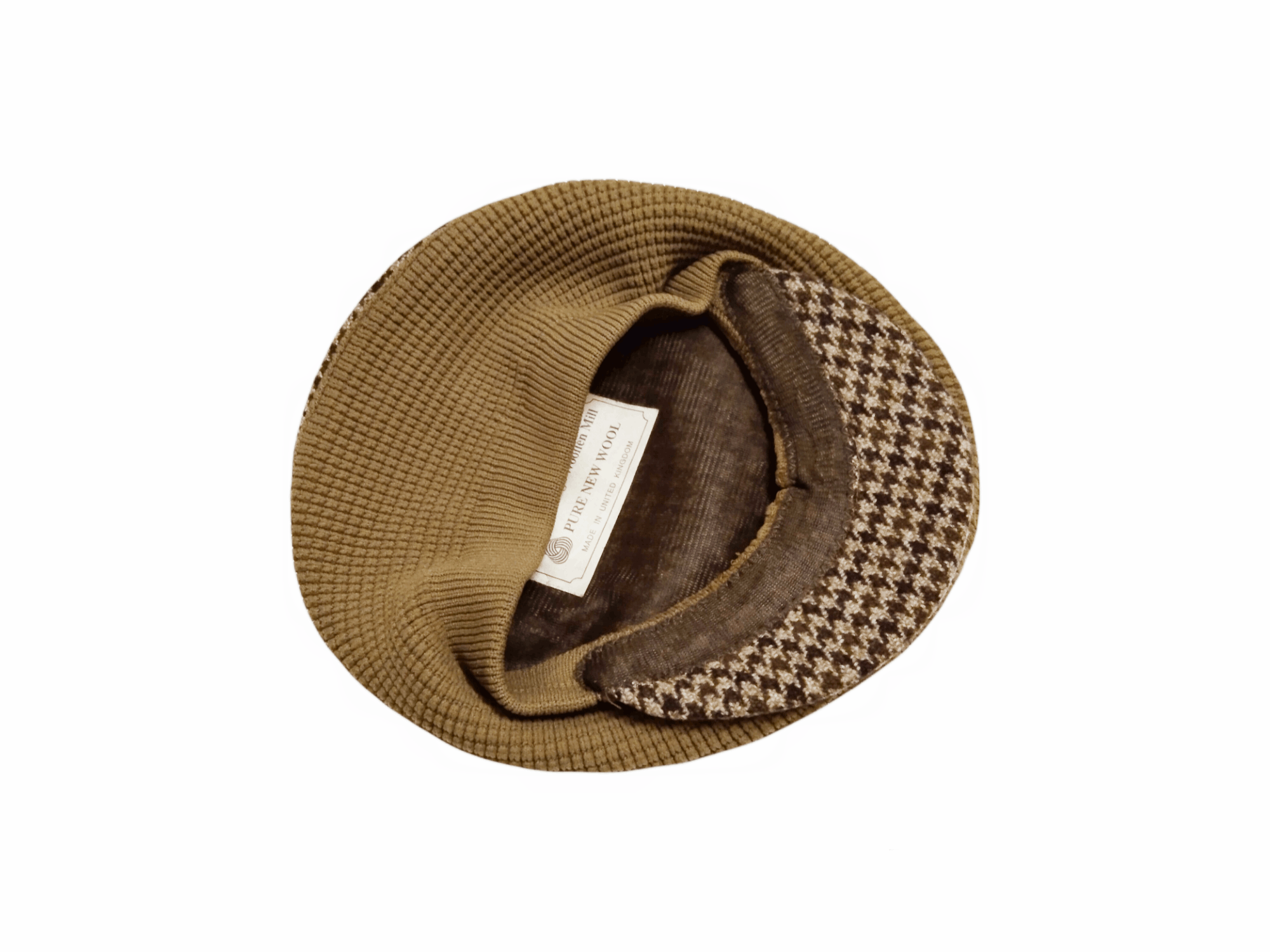 Vintage × Woolrich Woolen Mills RARE DESIGN THE EDINBURG WOOLLEN MILL 2 WAY HAT Size ONE SIZE - 18 Thumbnail