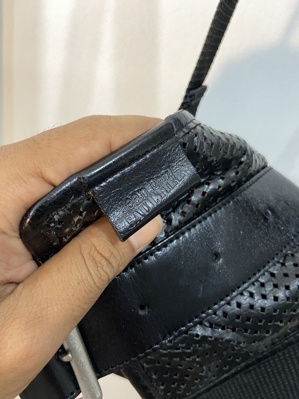 Jean Paul Gaultier Jean Paul Gaultier JPG buckle belt Mini Crossbody Bag Size ONE SIZE - 17 Thumbnail