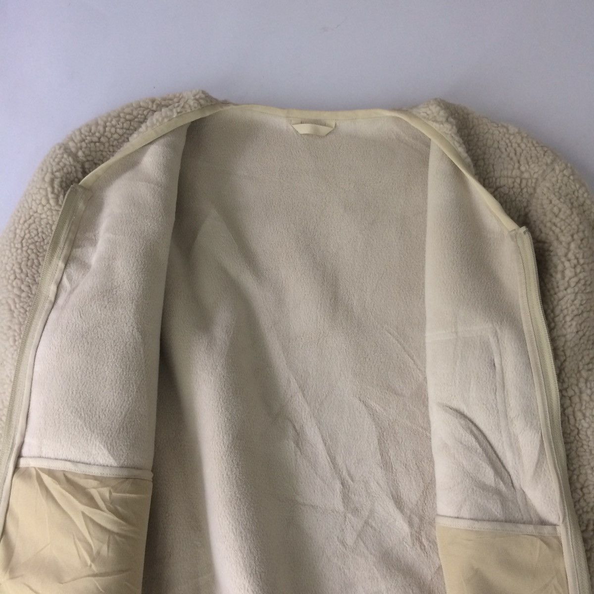 Lemaire × Uniqlo 💥Lemaire uniqlo Deep pile Sherpa cardigan Jacket Size US L / EU 52-54 / 3 - 5 Thumbnail