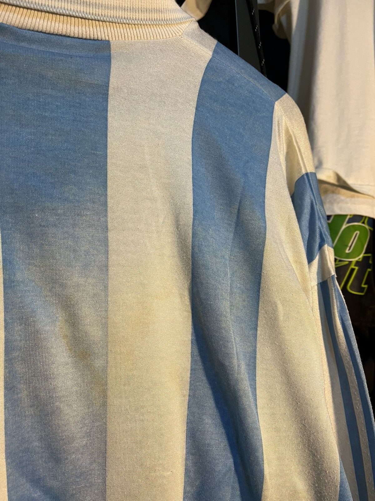 Vintage Grail Vintage 1994 Argentina AdidasLong Sleeves Hersey Size US XL / EU 56 / 4 - 9 Thumbnail