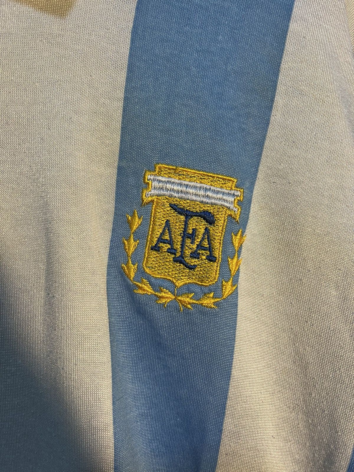 Vintage Grail Vintage 1994 Argentina AdidasLong Sleeves Hersey Size US XL / EU 56 / 4 - 6 Thumbnail