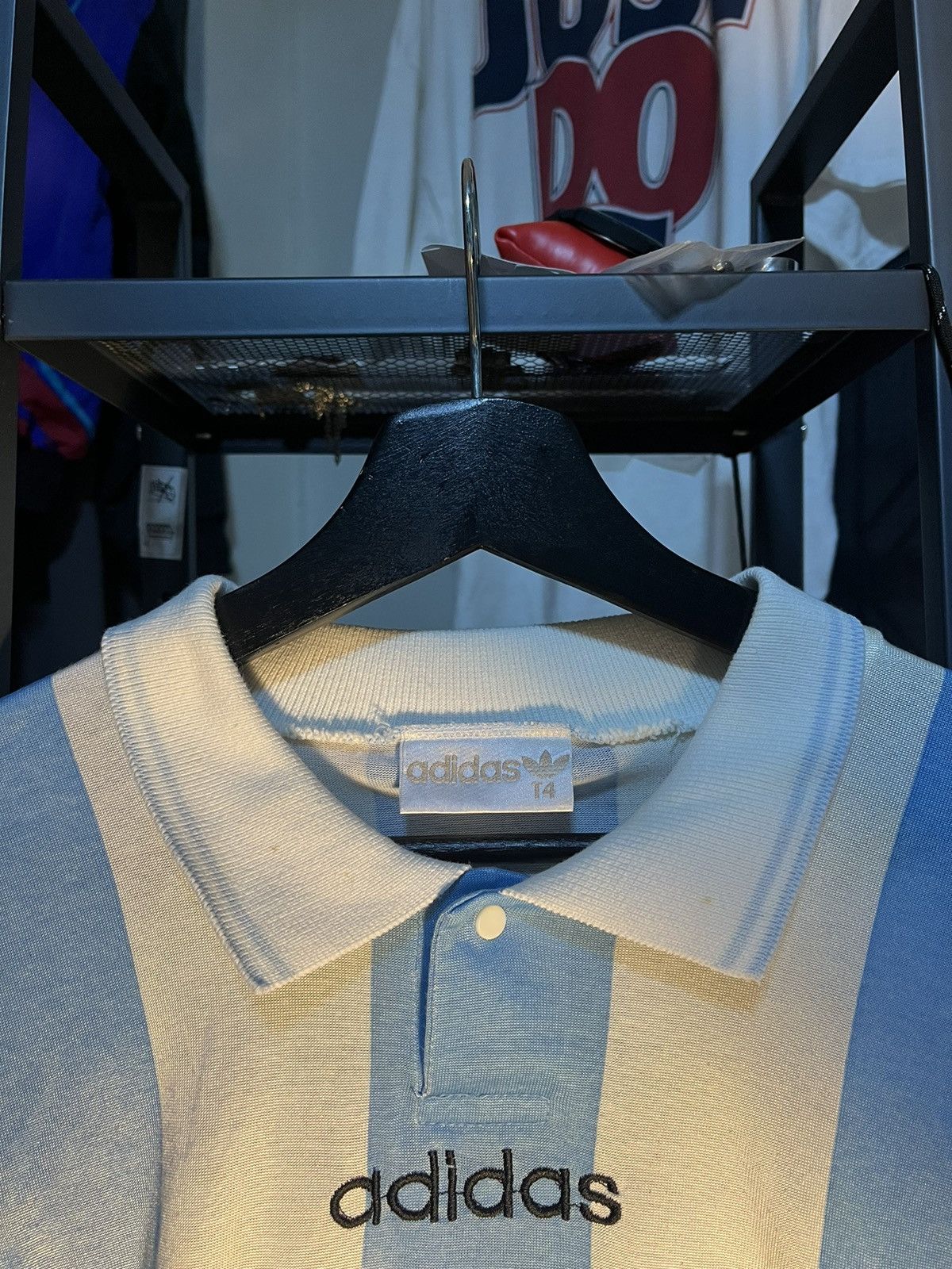 Vintage Grail Vintage 1994 Argentina AdidasLong Sleeves Hersey Size US XL / EU 56 / 4 - 8 Thumbnail