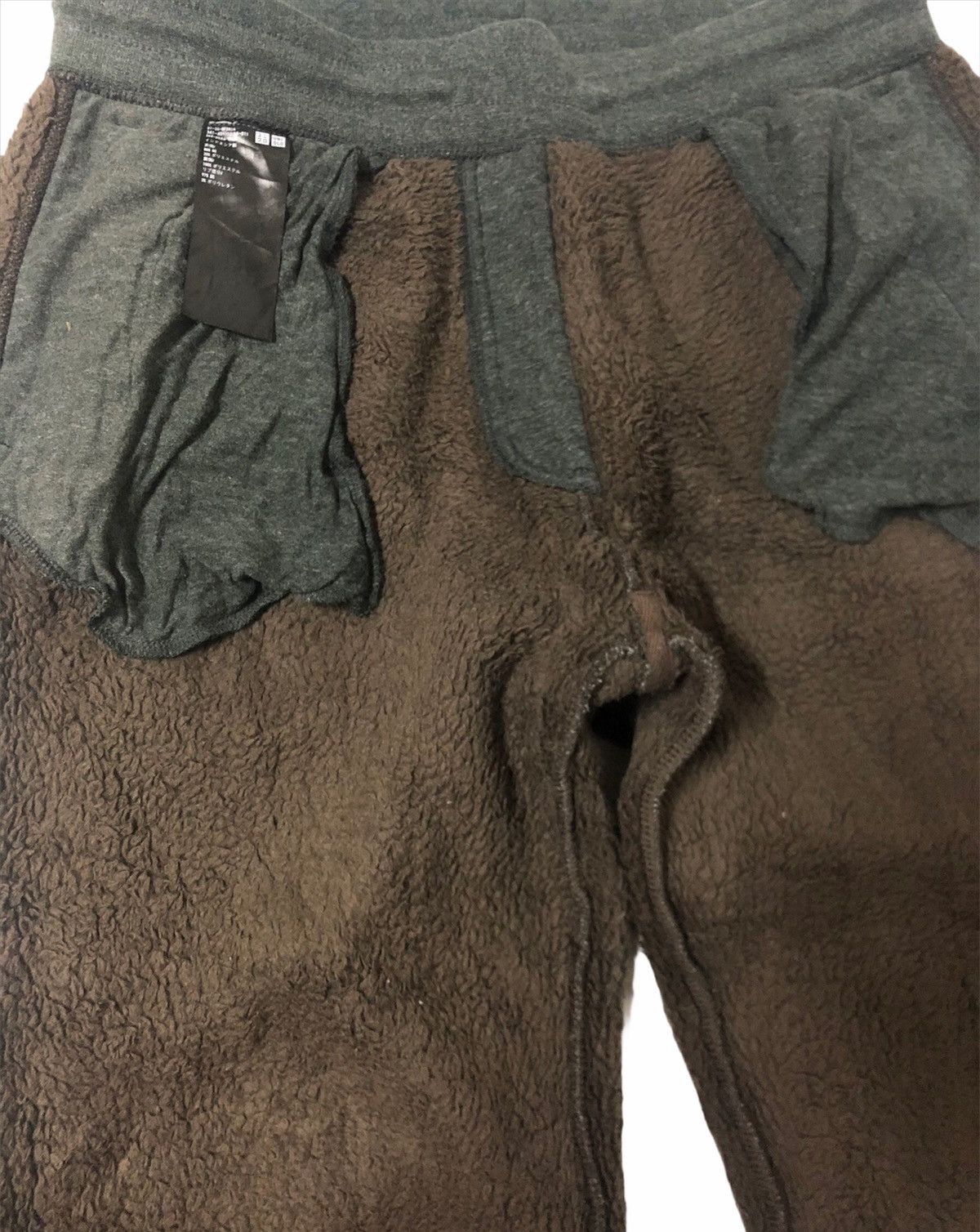 Japanese Brand × Uniqlo 🔥Uniqlo Sweatpants Fleece Inside Size US 29 - 6 Thumbnail