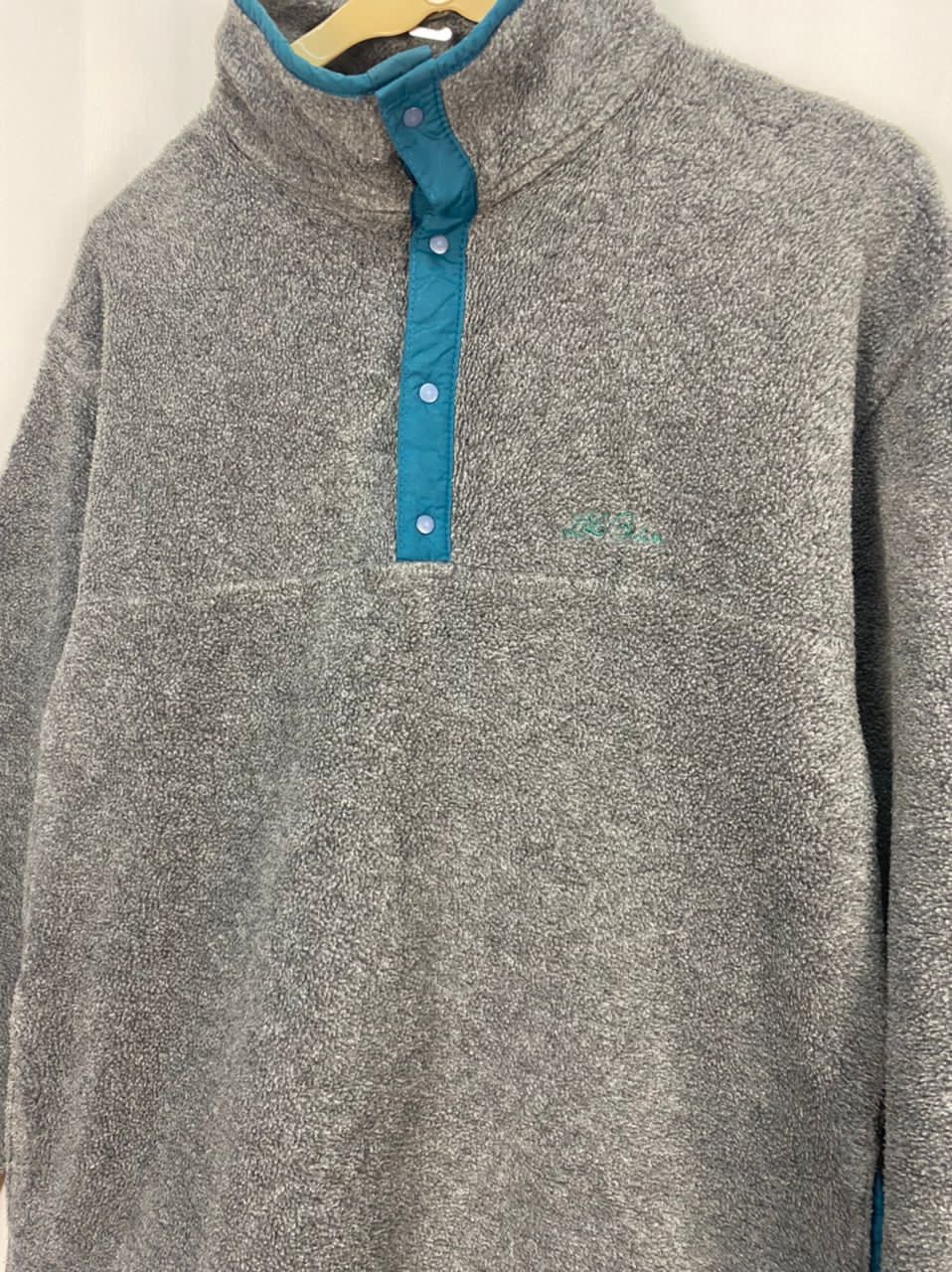 L.L. Bean 🔥Unisex🔥L.Lbean small spellout pullover fleece sweatshirt Size US M / EU 48-50 / 2 - 6 Thumbnail