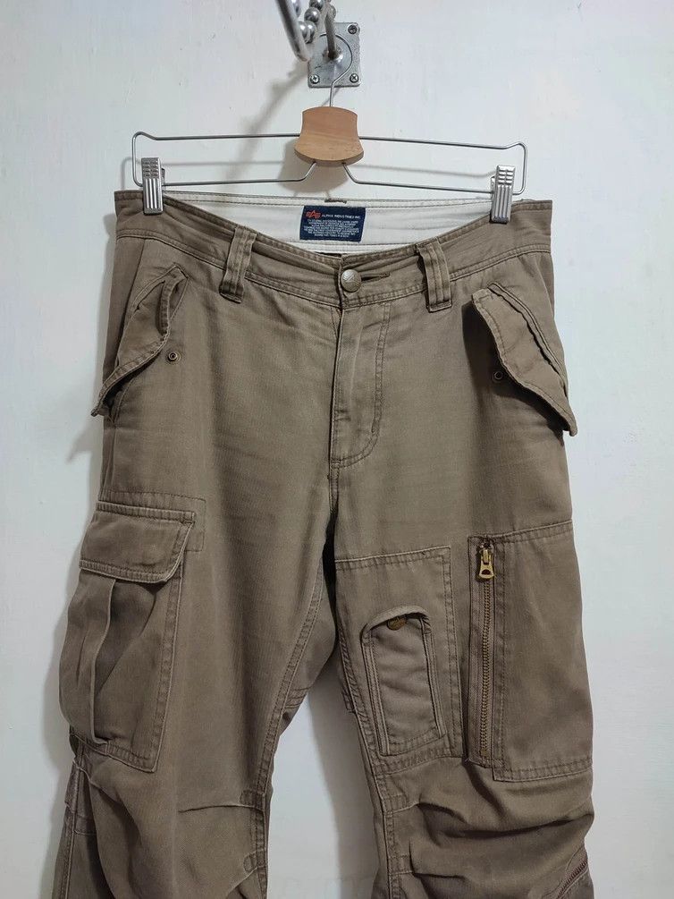 Alpha Industries 🔥Alpha Industries Multipocket Tactical Cargo Pants Size US 31 - 2 Thumbnail