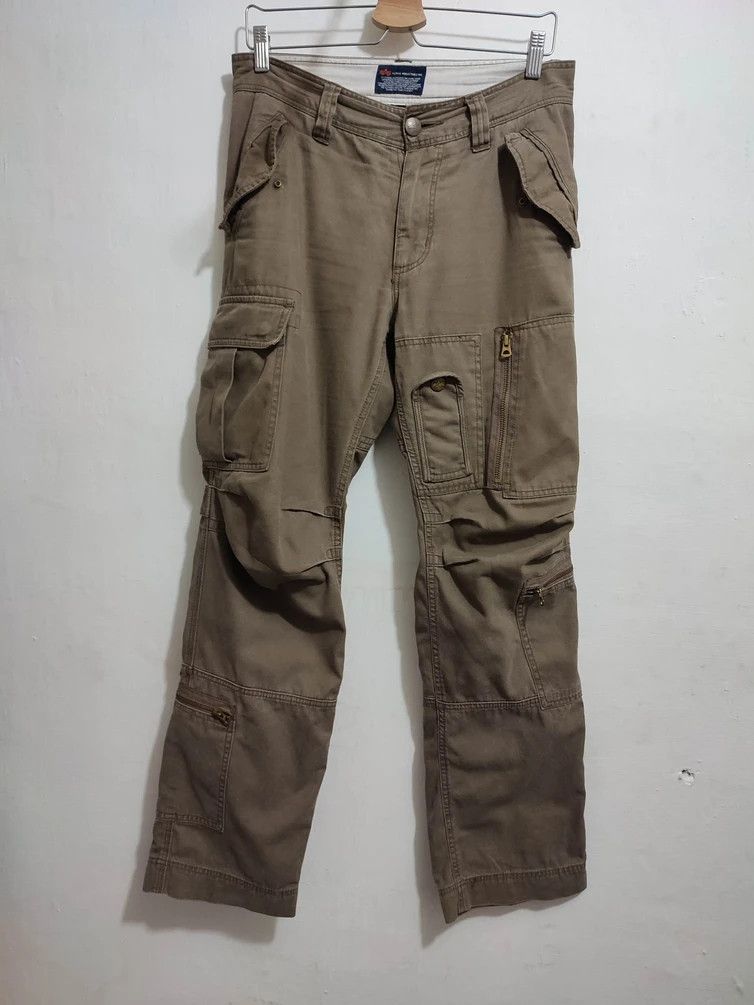 Alpha Industries 🔥Alpha Industries Multipocket Tactical Cargo Pants Size US 31 - 1 Thumbnail