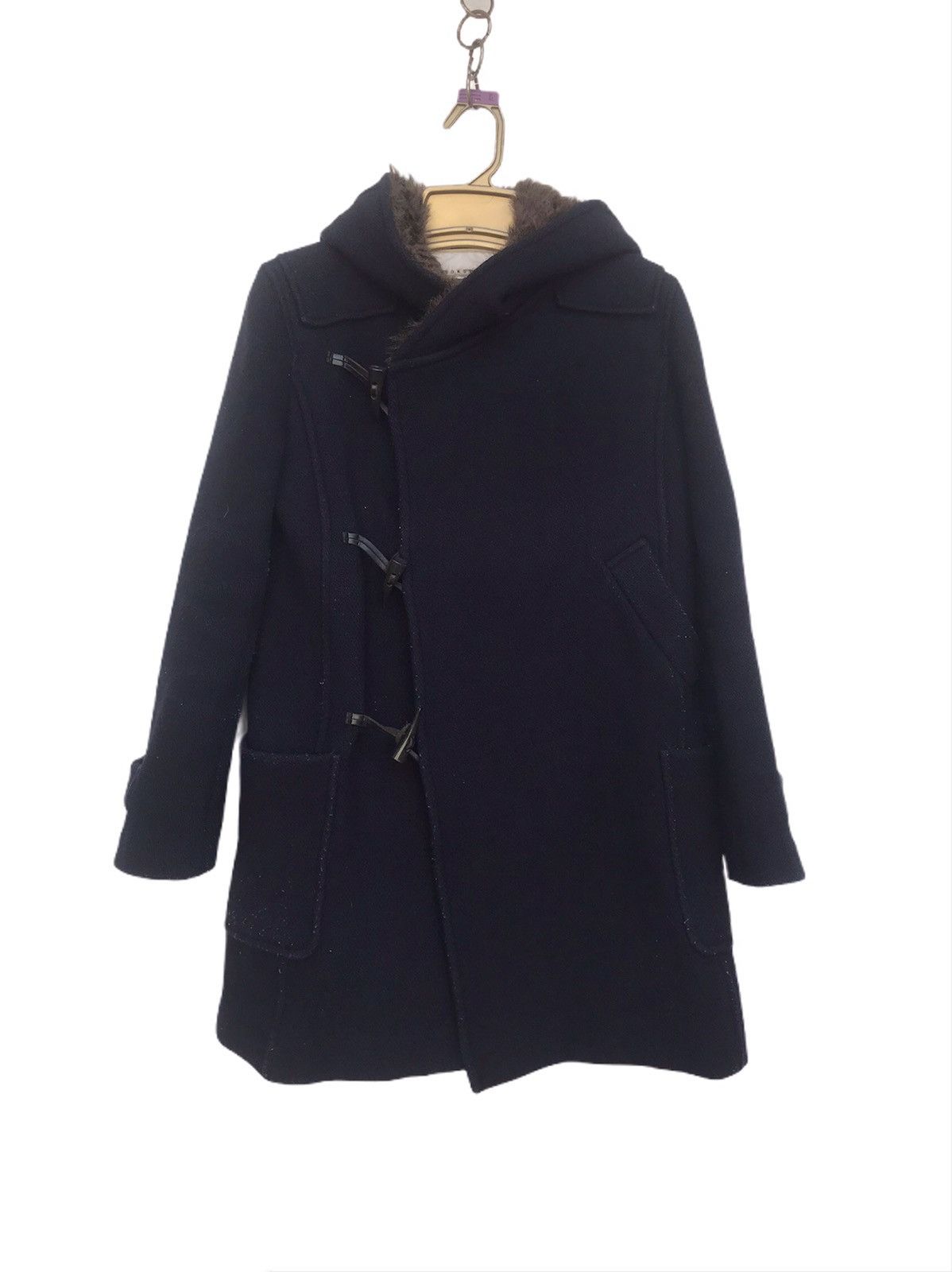 Issey Miyake × Japanese Brand 🔥Sanao Kuwahara Wool Duffle Jacket Fleece Hoodies Size US S / EU 44-46 / 1 - 1 Thumbnail