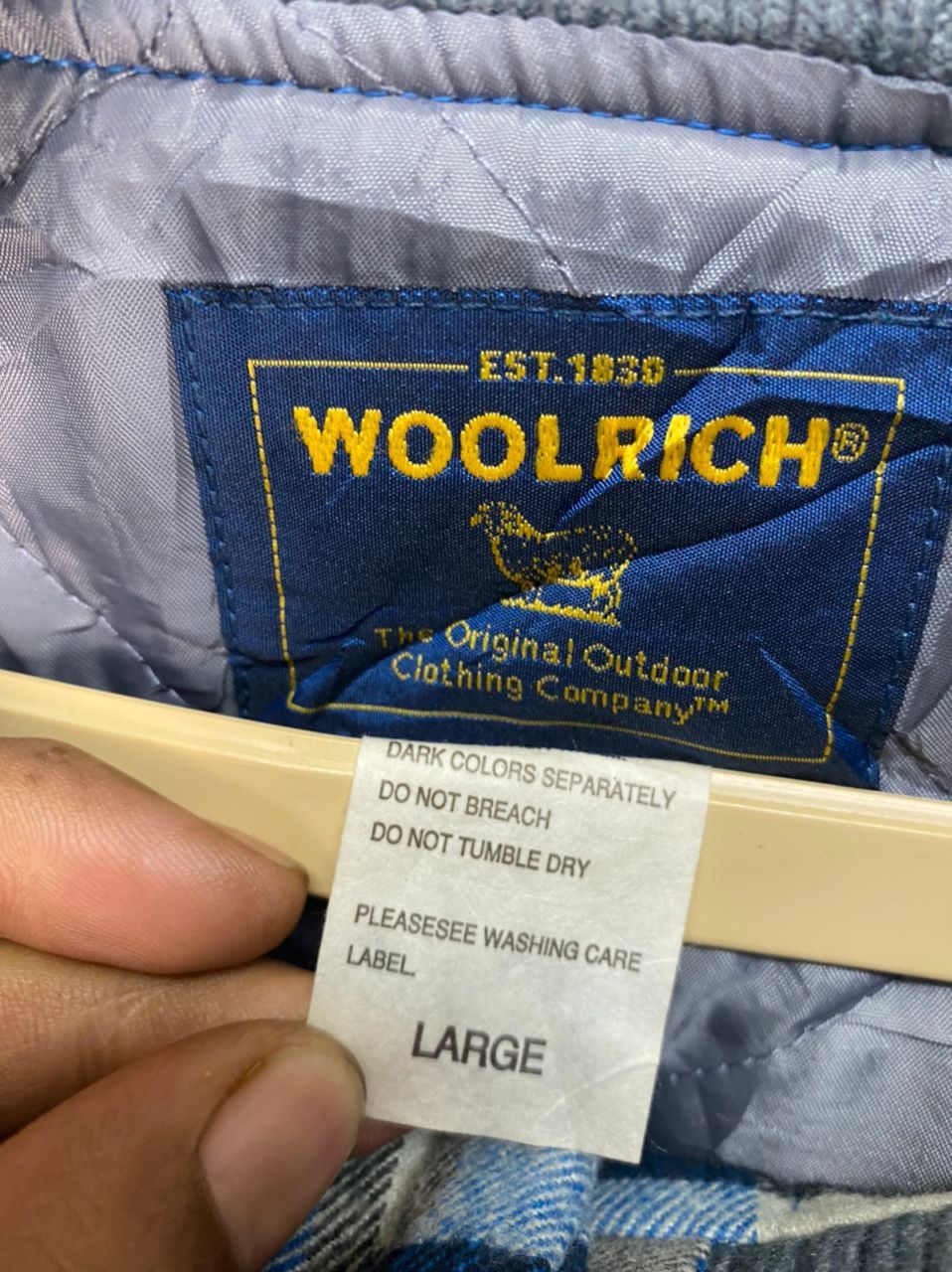Other × Vintage × Woolrich Woolen Mills Woolrich button up jacket Size US L / EU 52-54 / 3 - 3 Thumbnail