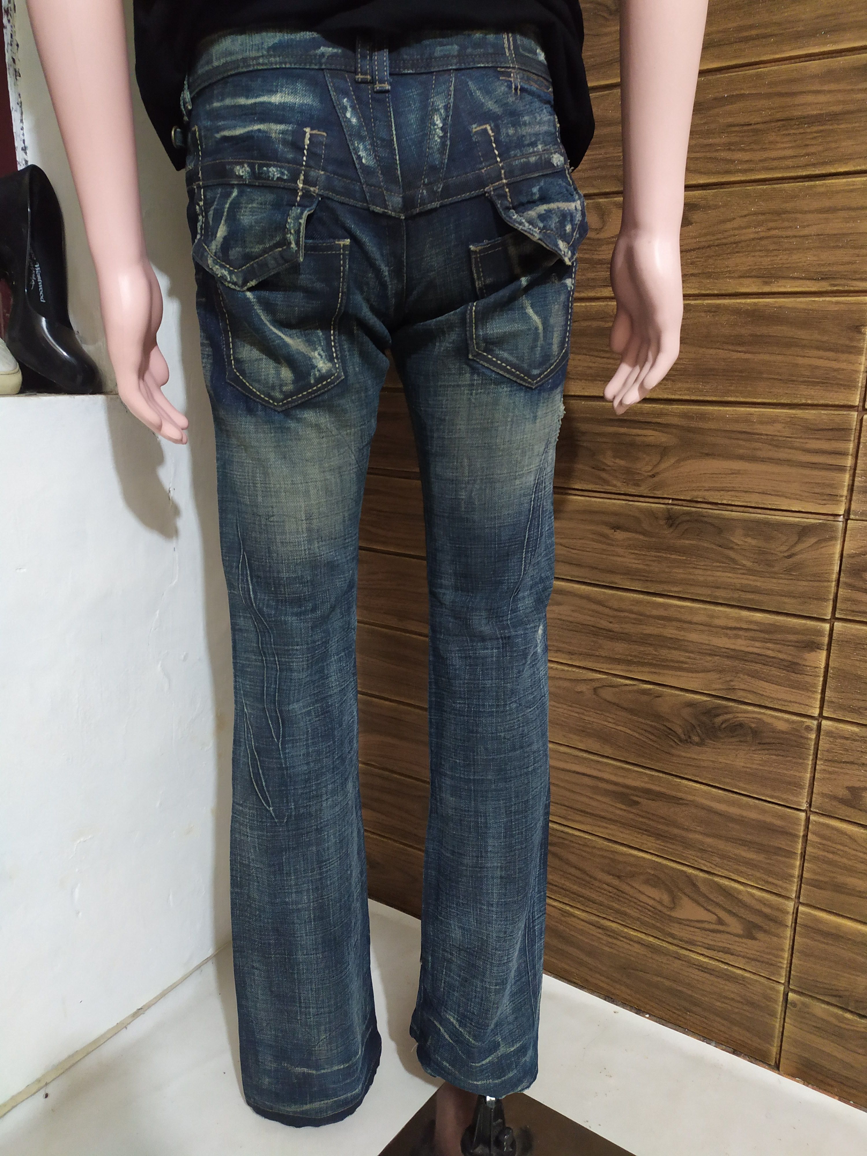 Marithe + Francois Girbaud 🔥Marithe Francois Girbaud Le Jean Denim Low rise jeans Size US 30 / EU 46 - 14 Thumbnail