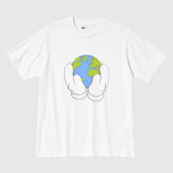 Kaws × Uniqlo Small KAWS White Peace for All The Figure Gone Vinyl Shirt Size US S / EU 44-46 / 1 - 7 Thumbnail