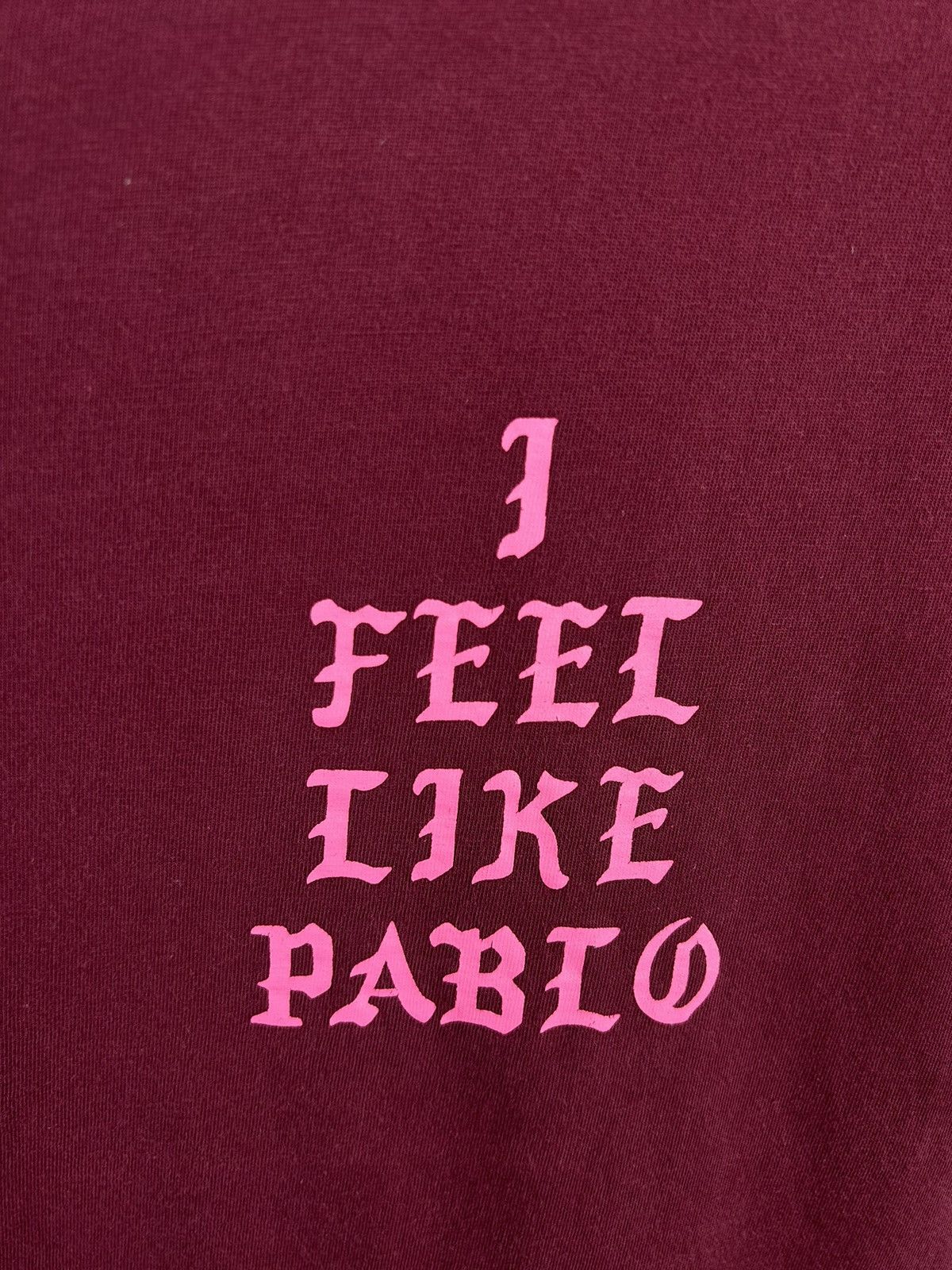 Band Tees Mens Vintage I Feel Like Pablo T Shirt big logo tee y2k rare Size US L / EU 52-54 / 3 - 8 Thumbnail