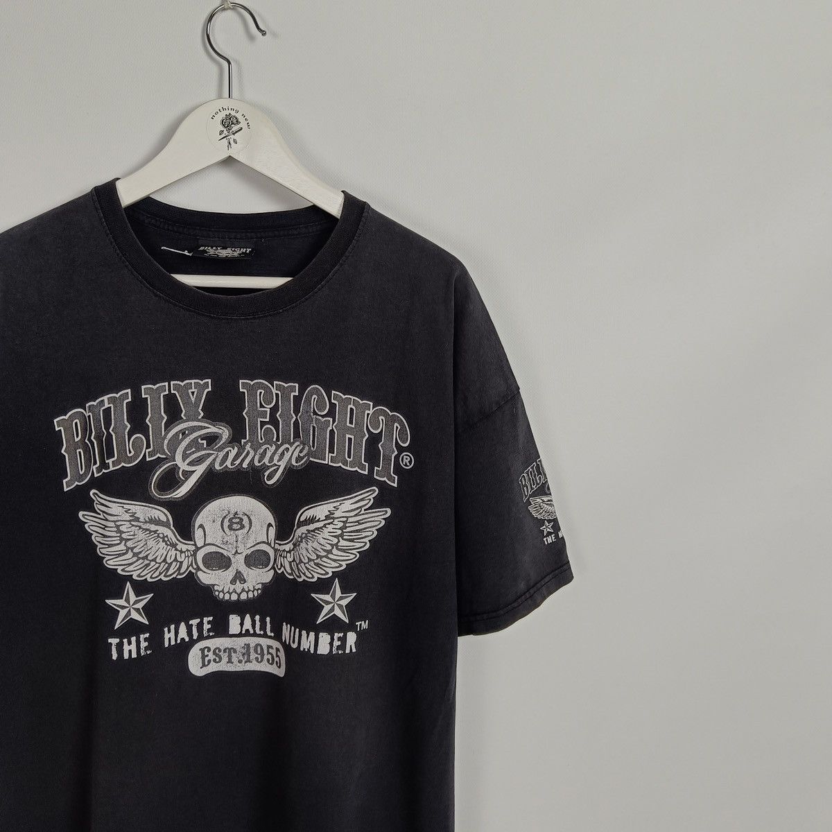 Vintage Vintage 00s Billy Eight Hot Racer Bad Rod Washed tee OG y2k Size US L / EU 52-54 / 3 - 5 Thumbnail