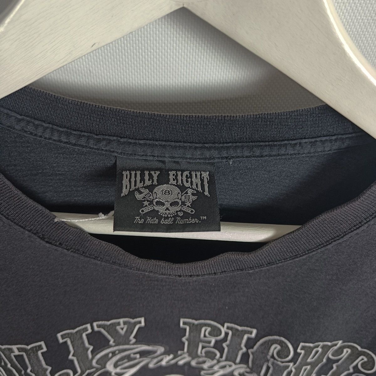 Vintage Vintage 00s Billy Eight Hot Racer Bad Rod Washed tee OG y2k Size US L / EU 52-54 / 3 - 7 Thumbnail