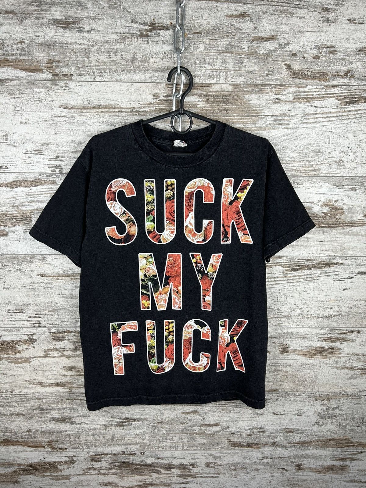 Vintage Mens Vintage Suck my fuck T-shirt tee streetwear Humor y2k Size US M / EU 48-50 / 2 - 5 Thumbnail