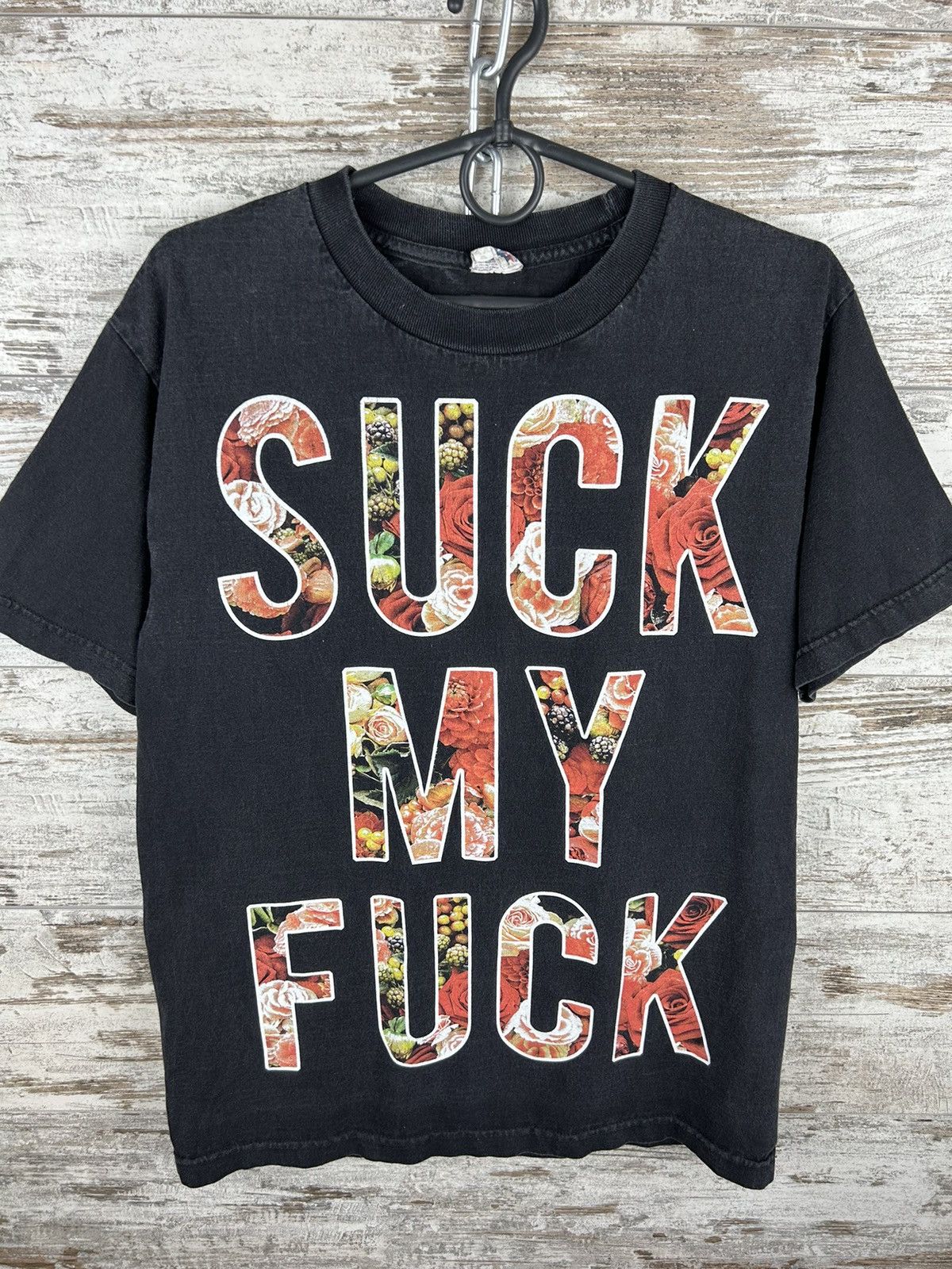 Vintage Mens Vintage Suck my fuck T-shirt tee streetwear Humor y2k Size US M / EU 48-50 / 2 - 6 Thumbnail