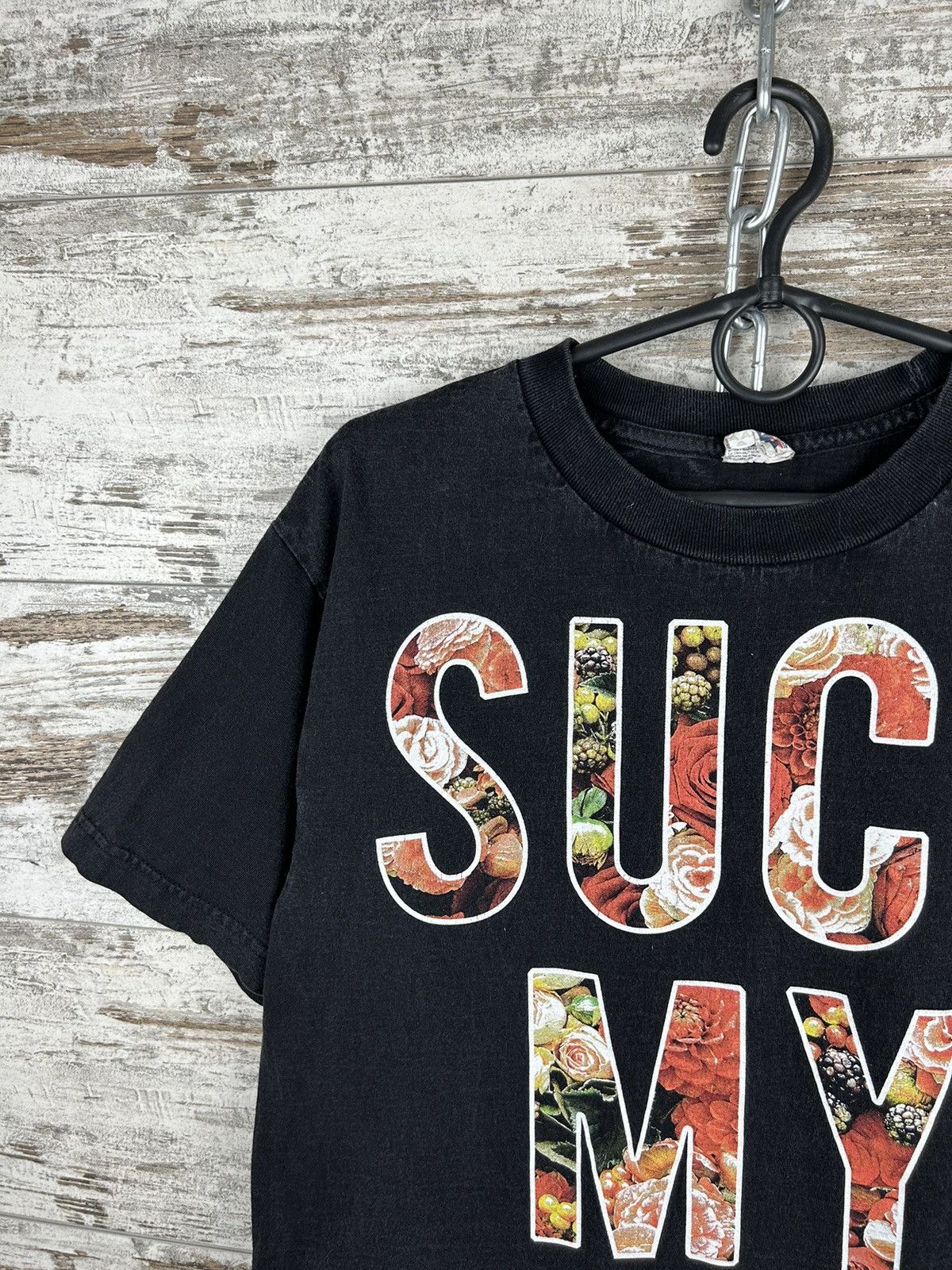 Vintage Mens Vintage Suck my fuck T-shirt tee streetwear Humor y2k Size US M / EU 48-50 / 2 - 3 Thumbnail